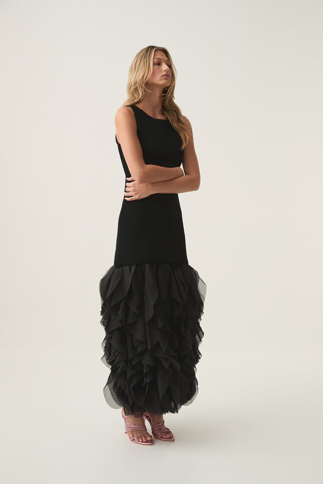 Elations Knit Maxi Dress | Black