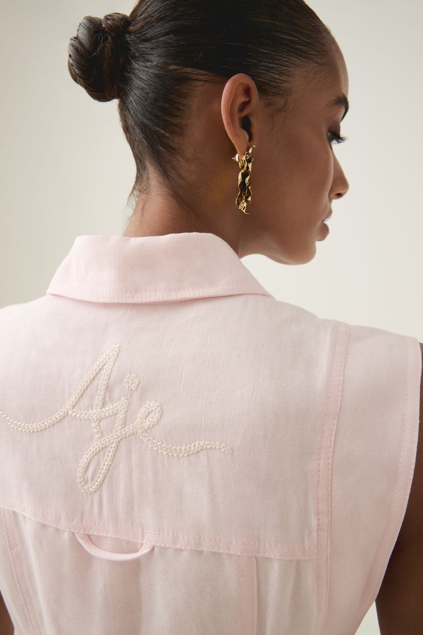 aje dulcet logo midi dress Dulcet Logo Midi Dress | Pastel Pink