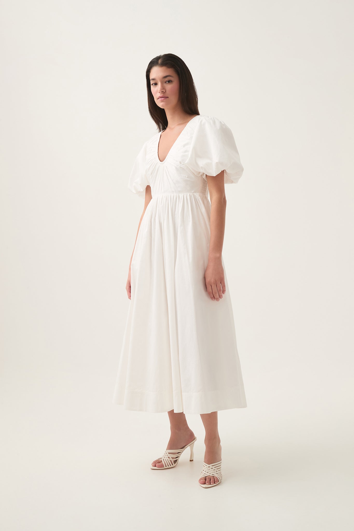 aje ivory dress Aje Evermore Belted Mini Dress