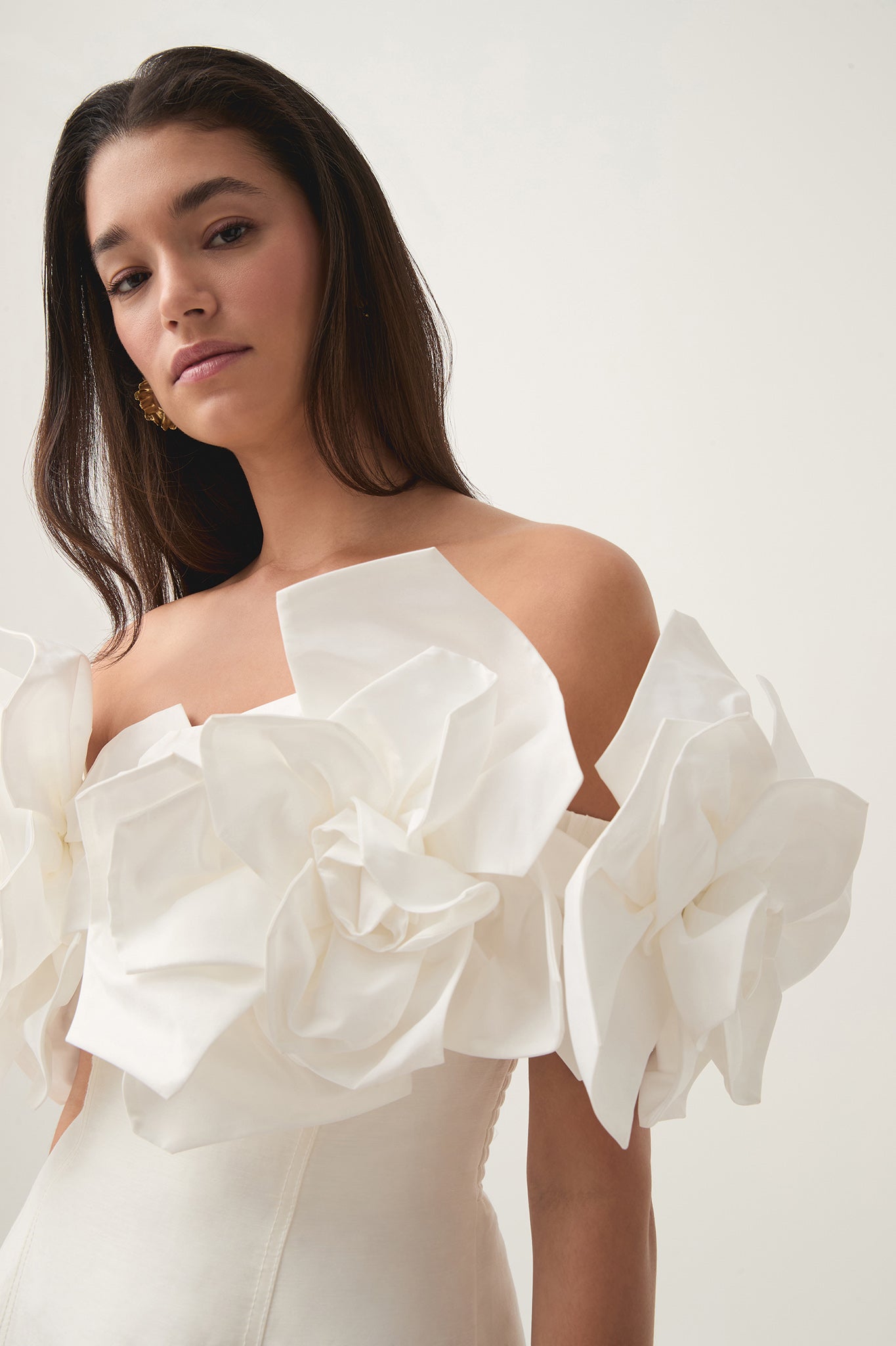 aje white dress mini Aje - Violette Bubble Mini Dress White