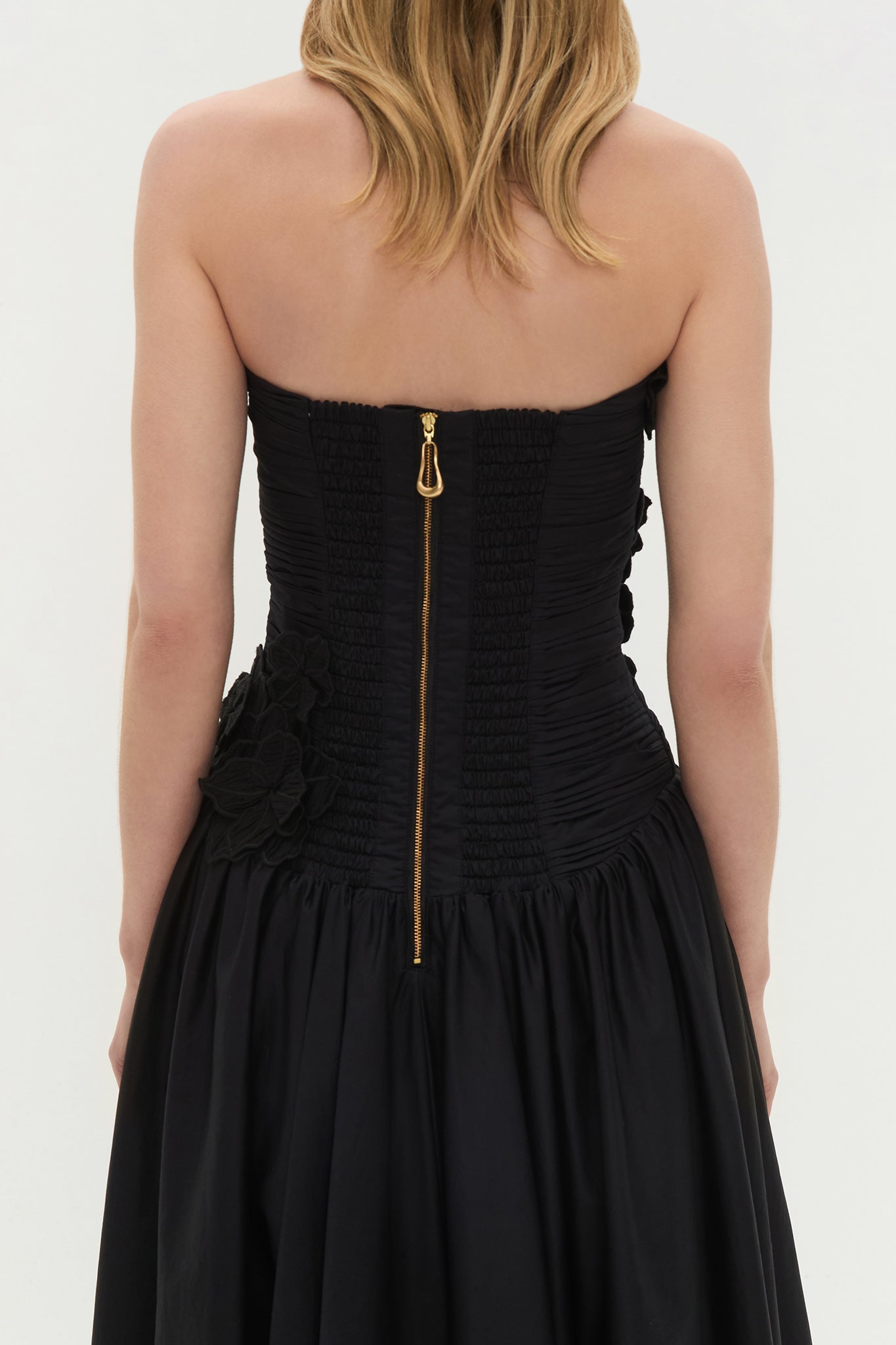 Splendour Flower Gown-BLACK / 4 Splendour Flower Gown-BLACK / 4