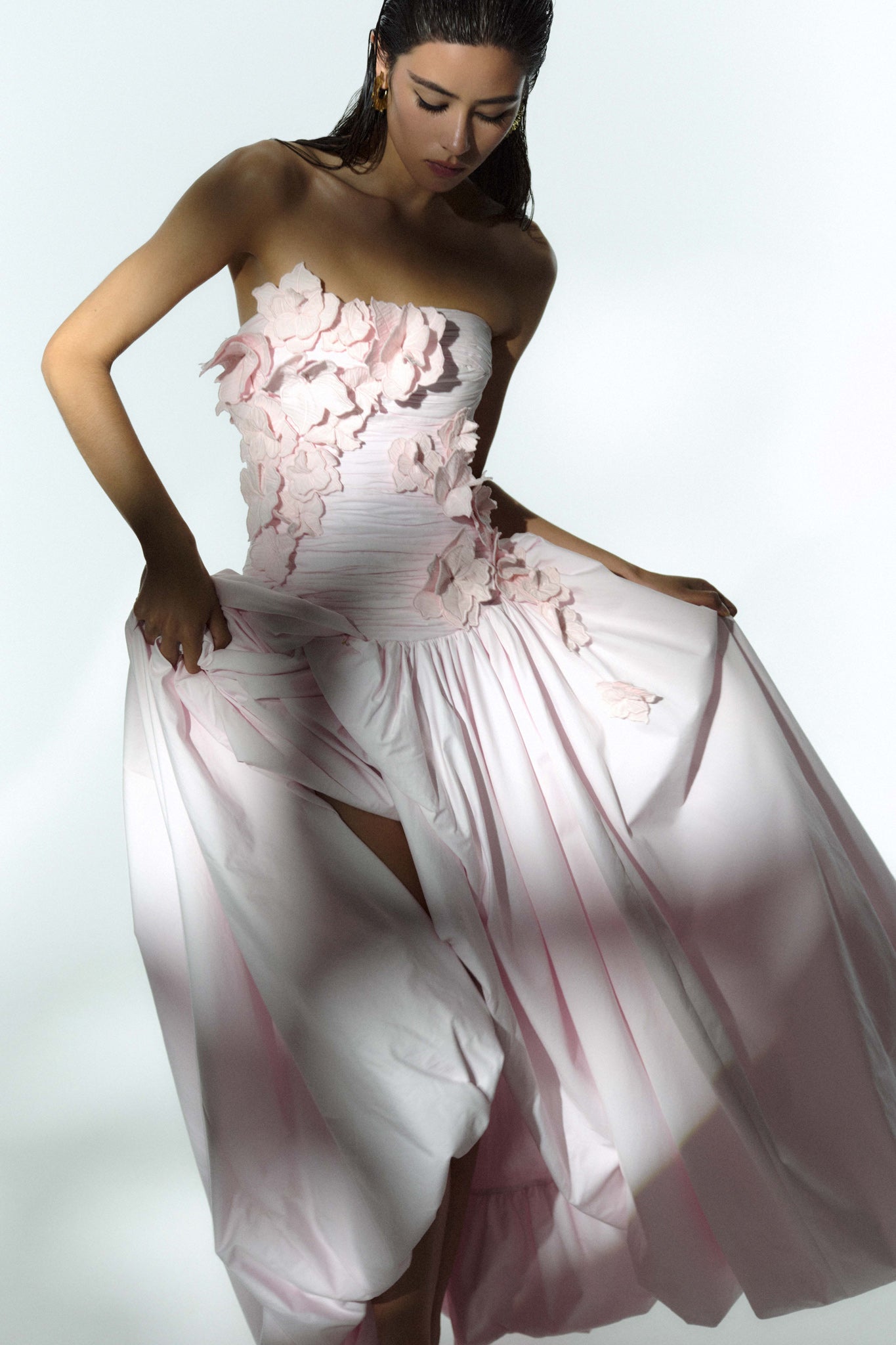 Splendour Flower Gown-PASTEL PINK / 4 Splendour Flower Gown-PASTEL PINK / 4