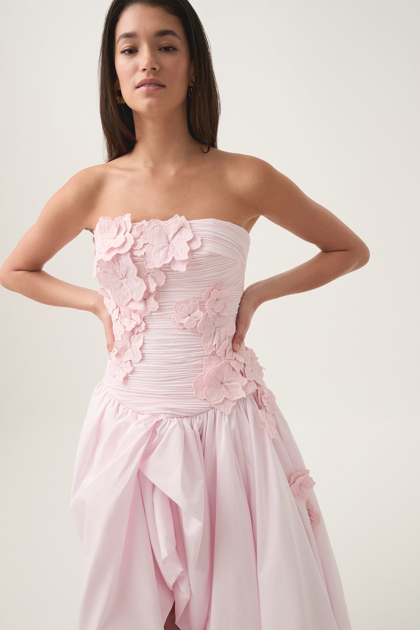 Splendour Flower Gown-PASTEL PINK / 4 Splendour Flower Gown-PASTEL PINK / 4