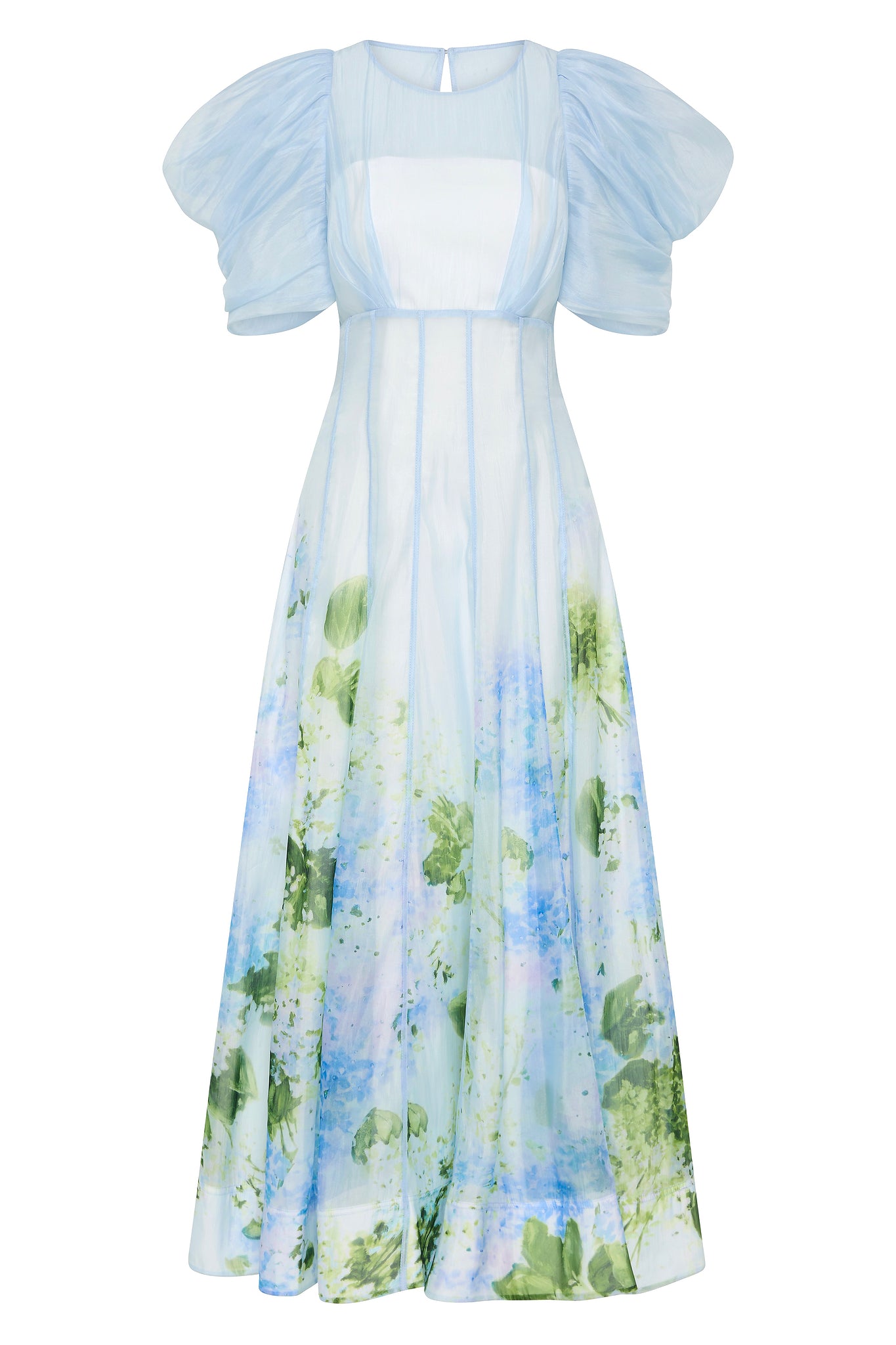 Clementine Midi Dress | Blue Hydrangea | Aje Aje International Clementine Midi Dress | Blue Hydrangea | Aje Aje International
