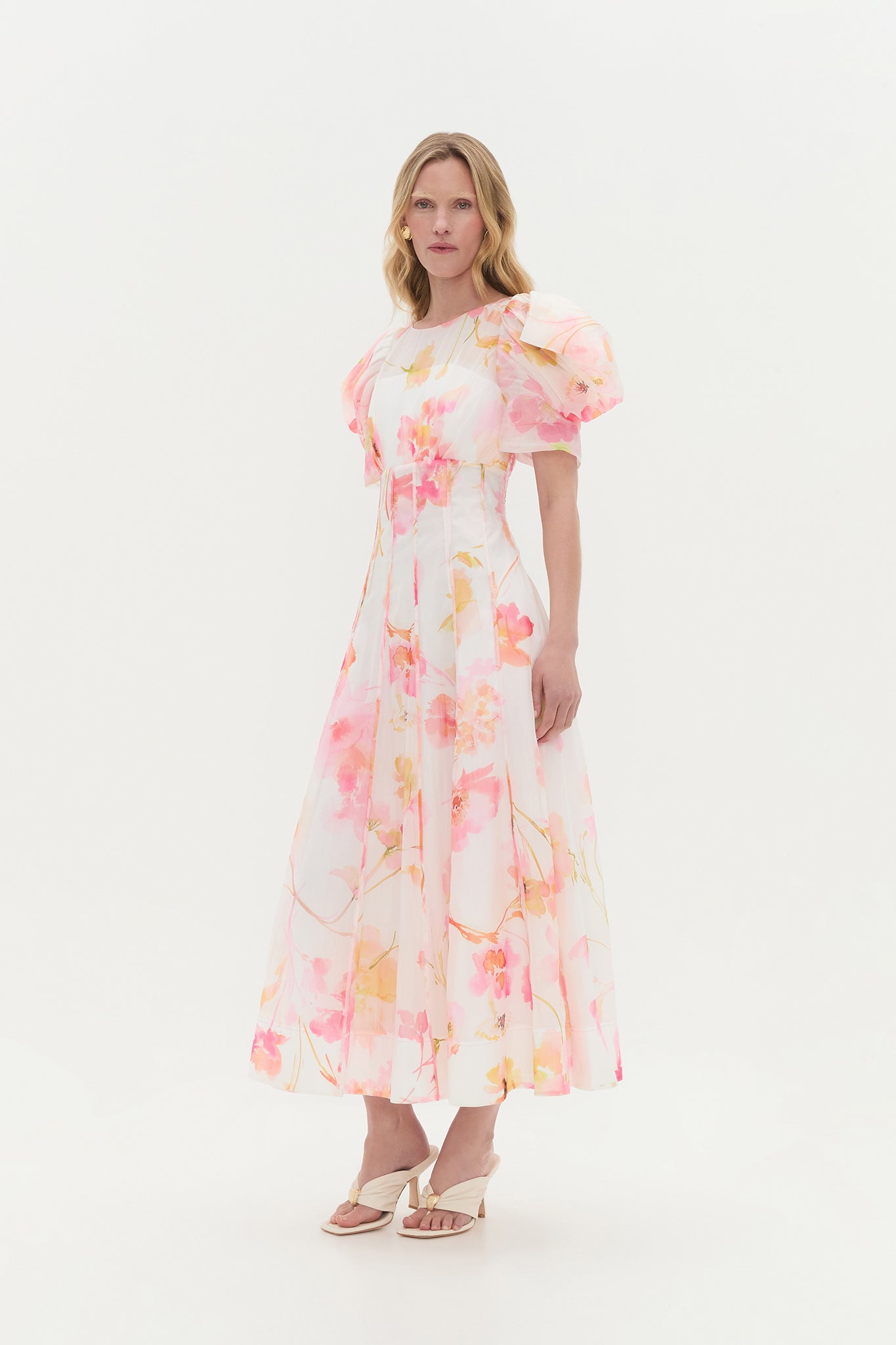 Clementine Midi Dress | Wildflowers | Aje Aje International Clementine Midi Dress | Wildflowers | Aje Aje International