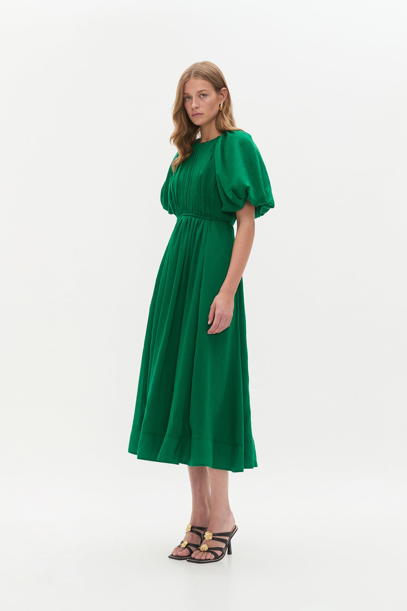 Alma Midi Dress-GREEN SAPPHIRE / 4 Alma Midi Dress-GREEN SAPPHIRE / 4