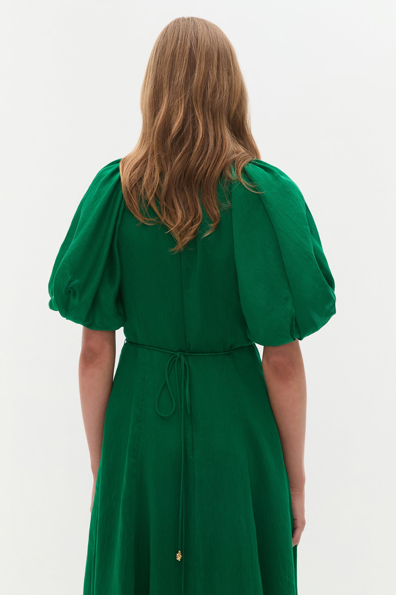 Alma Midi Dress | Green Sapphire | Aje Aje International Alma Midi Dress | Green Sapphire | Aje Aje International