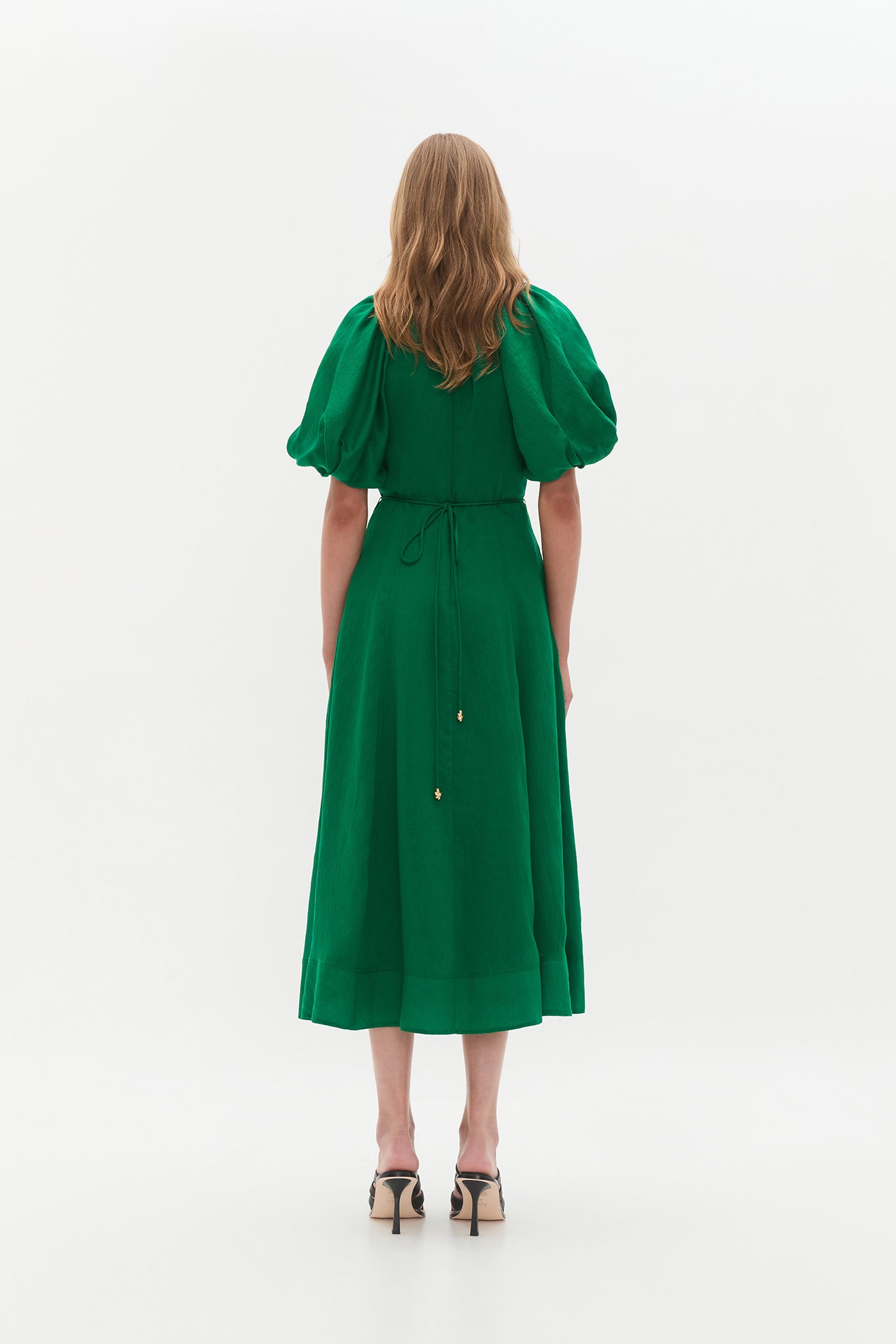 Alma Midi Dress | Green Sapphire | Aje Aje International Alma Midi Dress | Green Sapphire | Aje Aje International