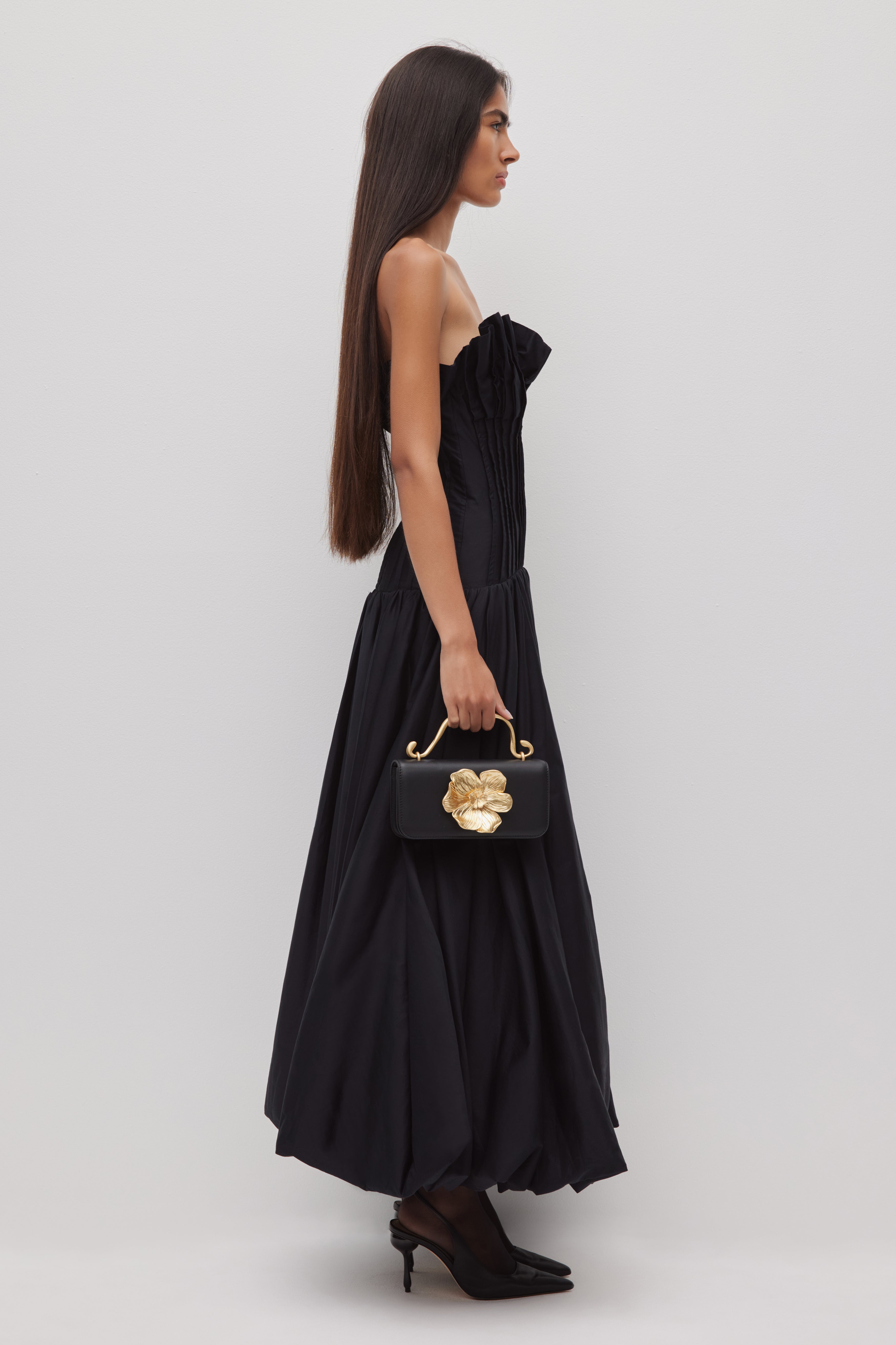 Ivy Bubble Hem Gown