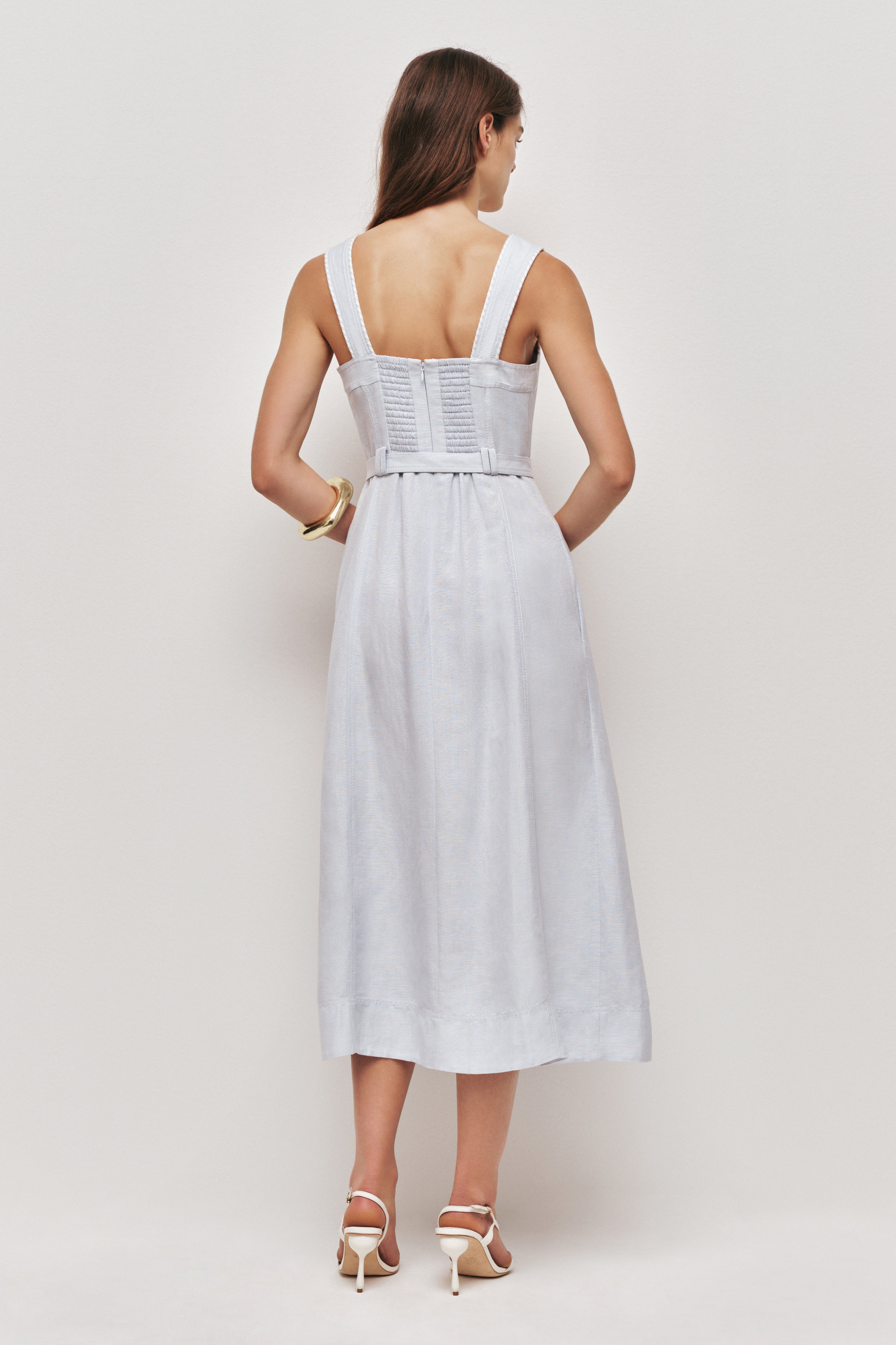 Celeste Utility Midi Dress