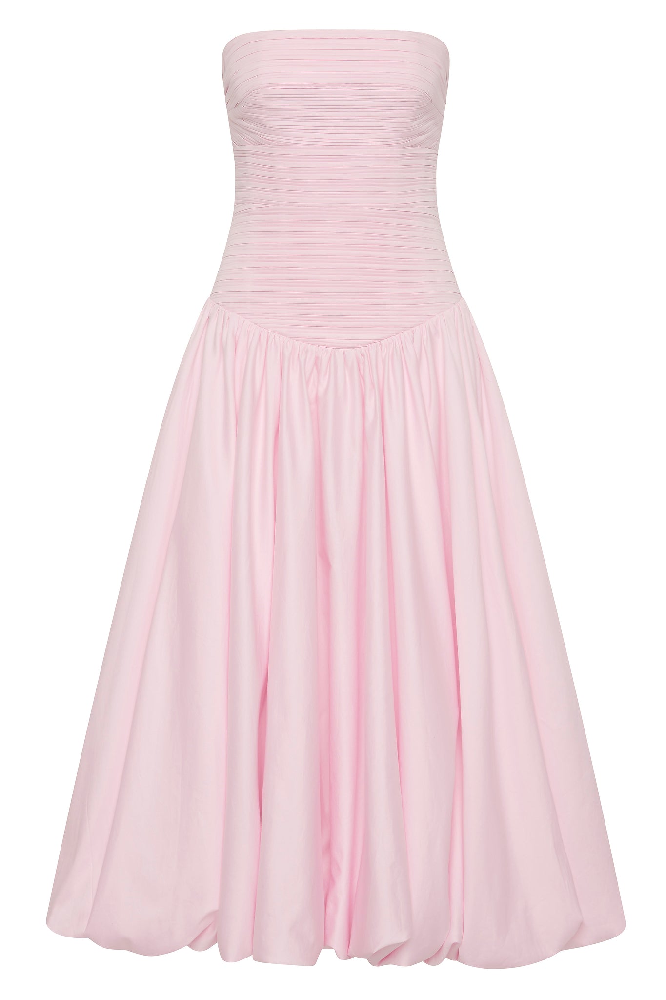 Violette Bubble Midi Dress | Pastel Pink | Aje Aje International Violette Bubble Midi Dress | Pastel Pink | Aje Aje International