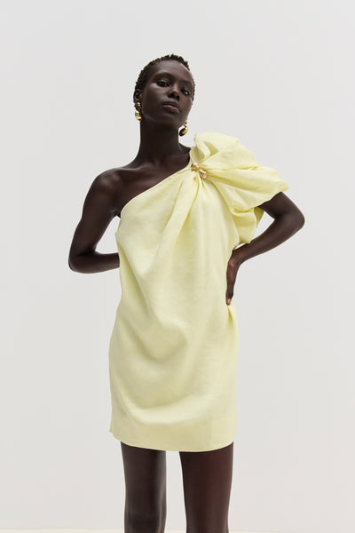 aje cira midi dress Cira Mini Dress | Lemon