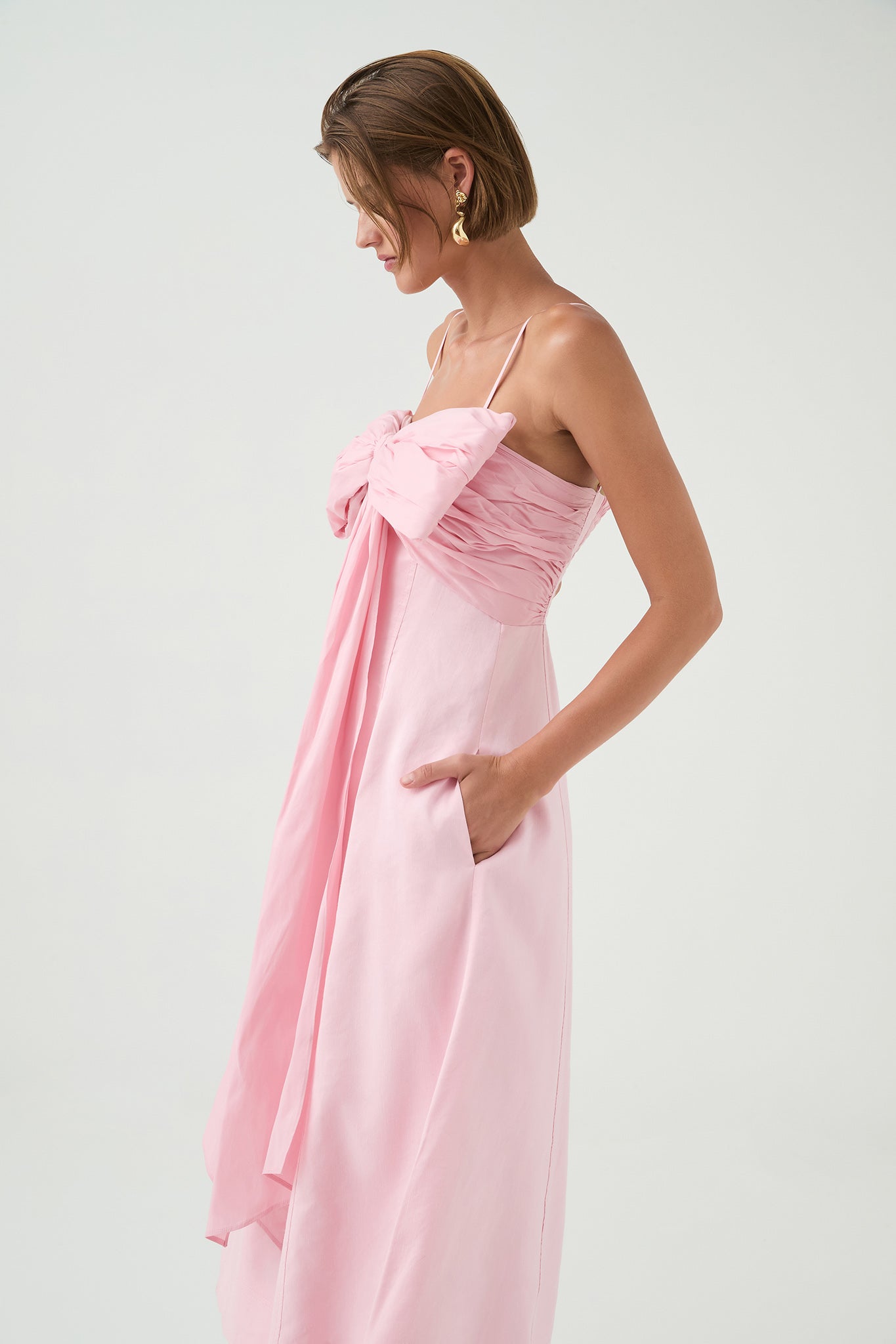 aje scarlett midi dress Scarlett Midi Dress | Cherry Blossom