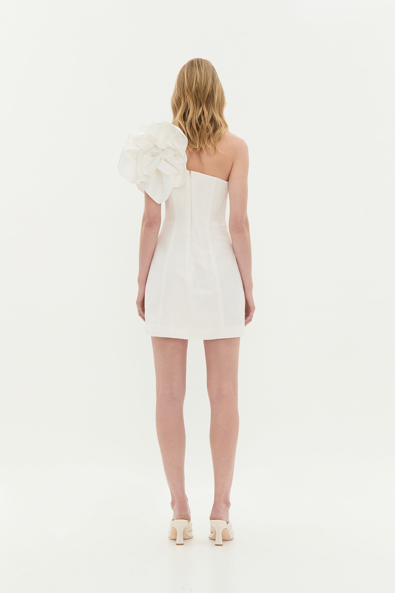 aje florence mini dress Florence Mini Dress-ICY BLUE / 4