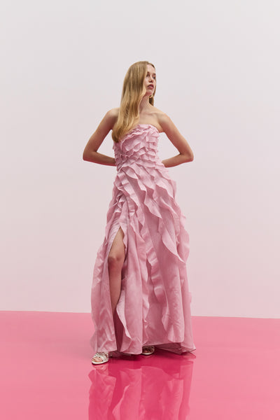 Allairie Gown | Chalk Pink | Aje – Aje ROW