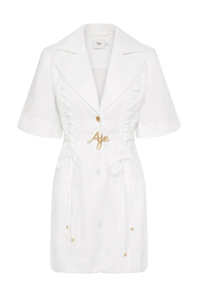 aje morgan mini dress Ana Mini Dress | Ivory