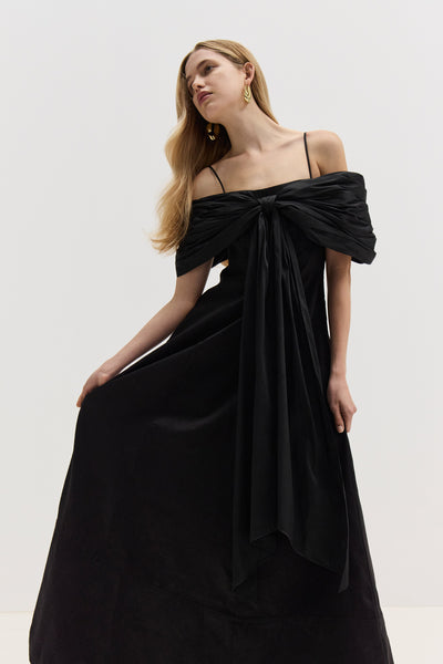 knee length dresses for ladies Scarlett Midi Dress-CHERRY BLOSSOM / 4 main image 1