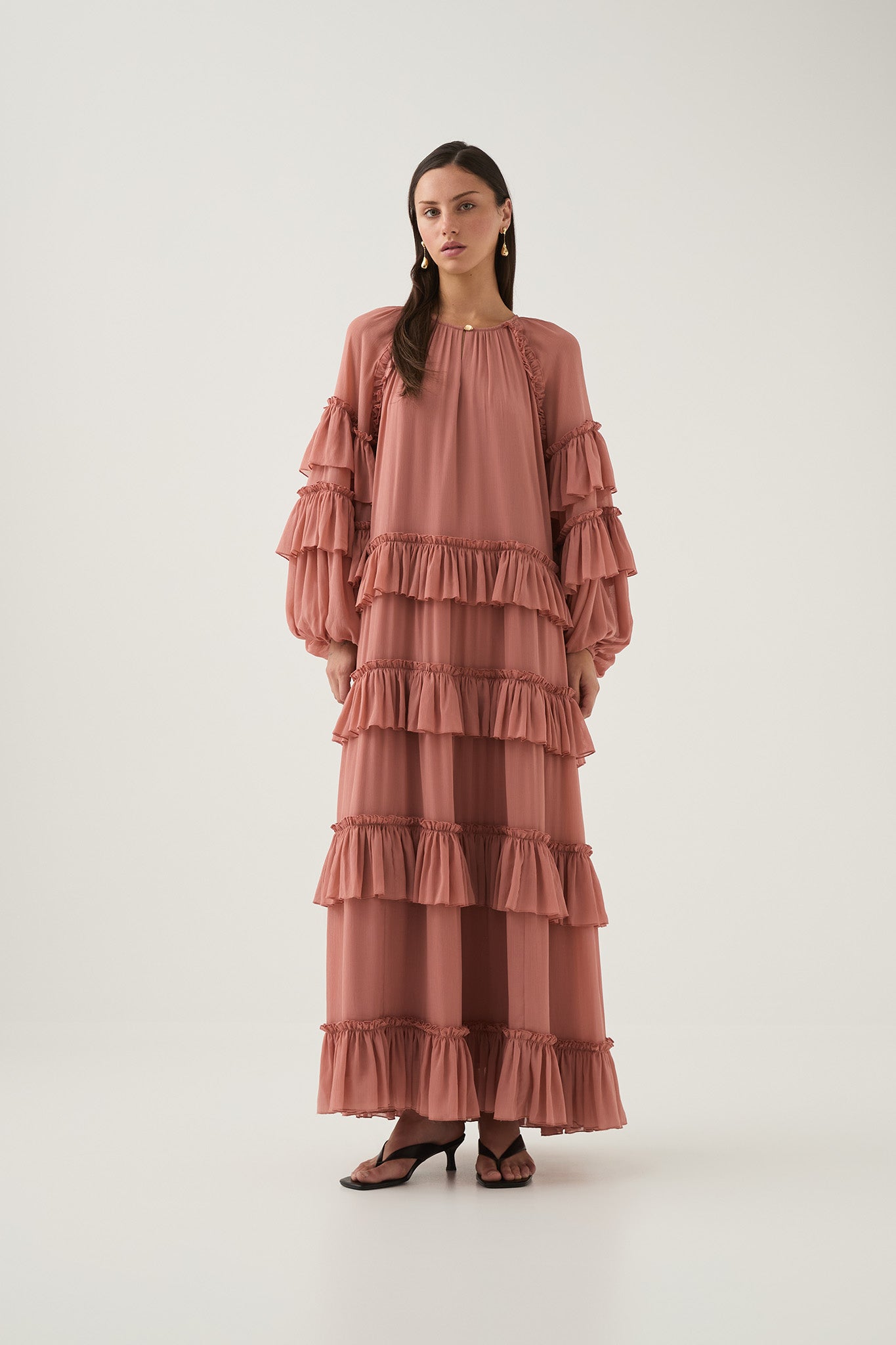 Mina Maxi Dress-TERRACOTTA / 4 Mina Maxi Dress-TERRACOTTA / 4