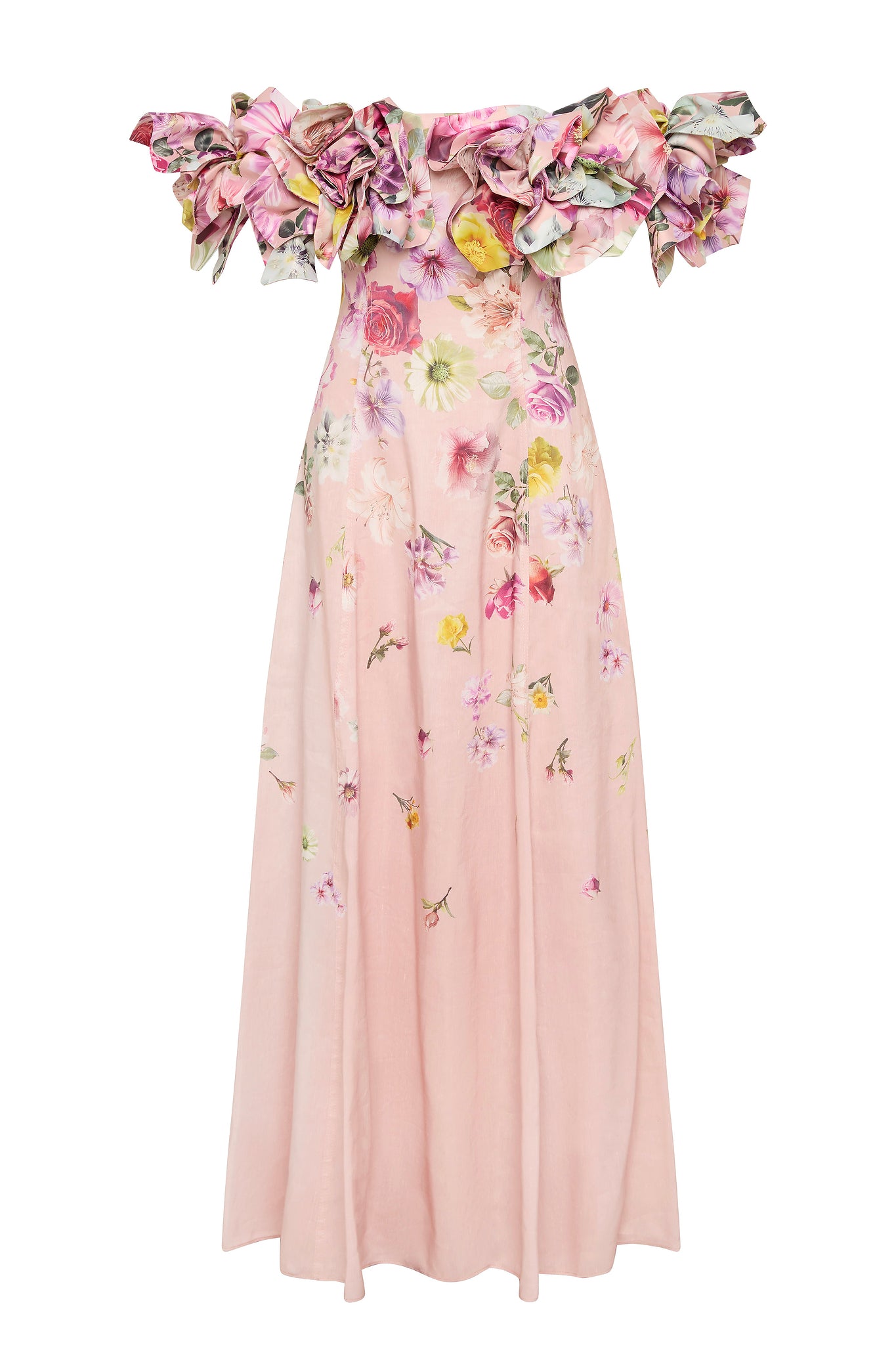 Misha Maxi Dress | Pink Collage Floral | Aje Aje International Misha Maxi Dress | Pink Collage Floral | Aje Aje International