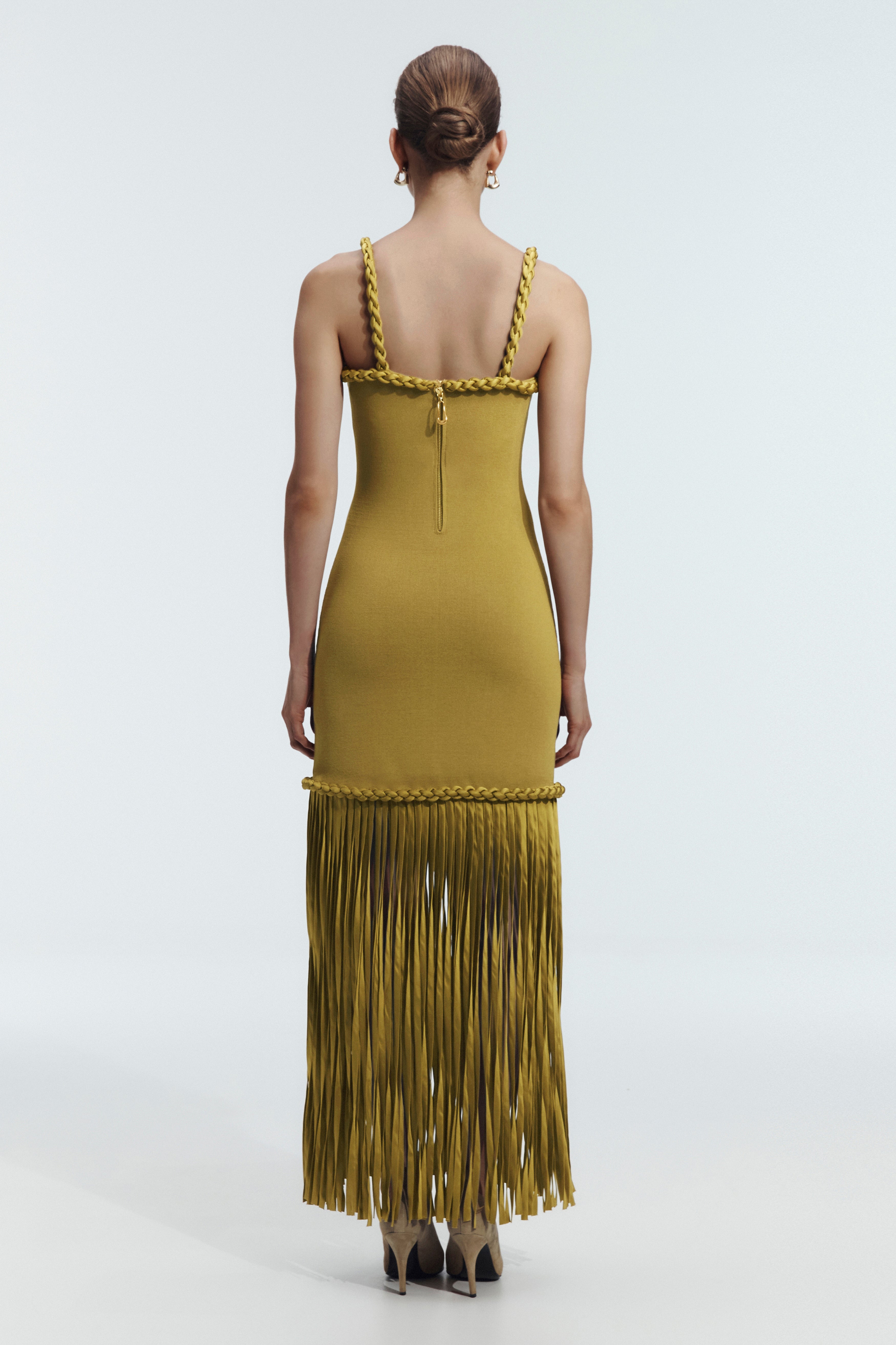 Ribiona Knit Midi Dress