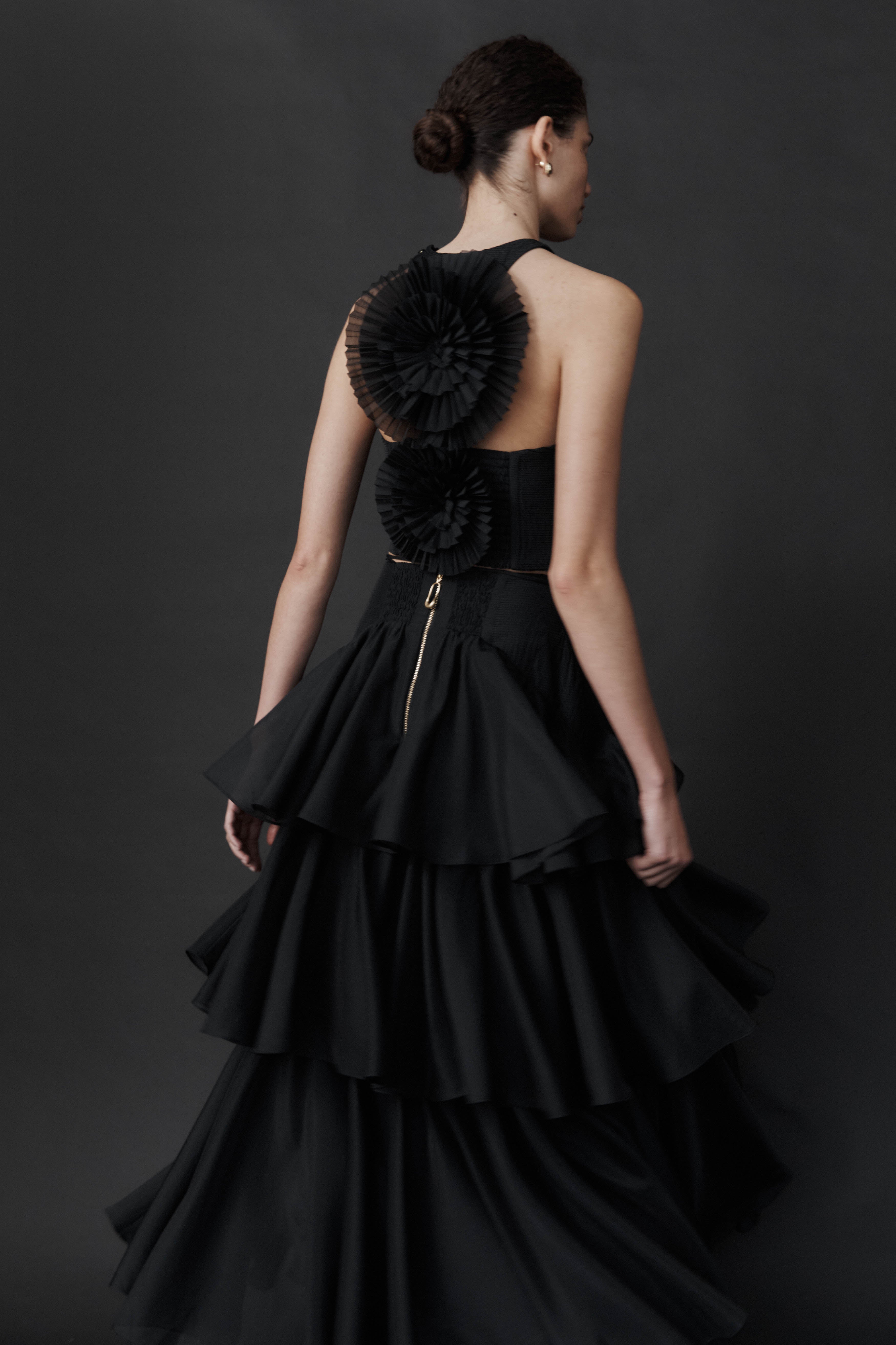 Radiate Pleated Maxi Skirt