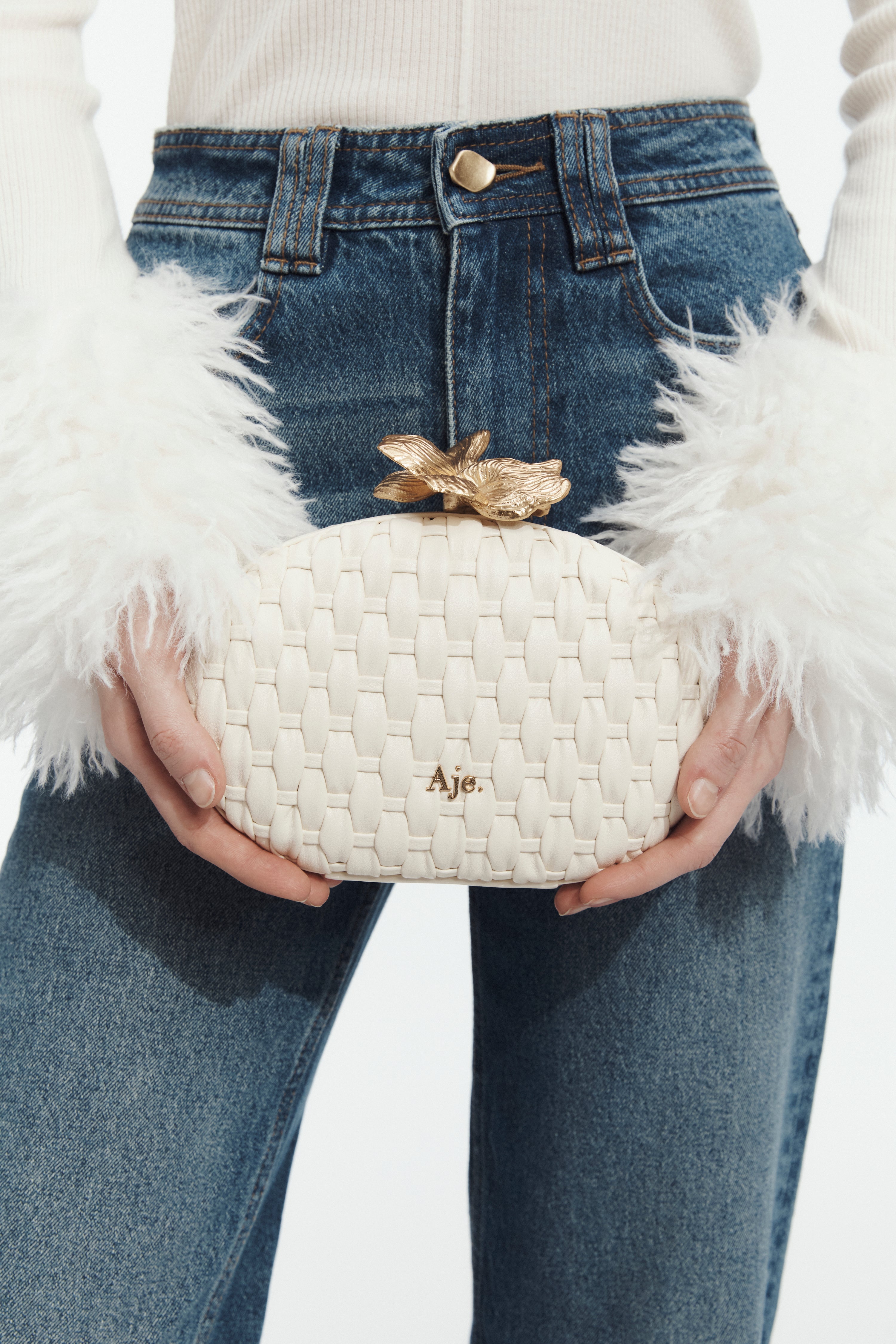 Retrofete Woven Clutch