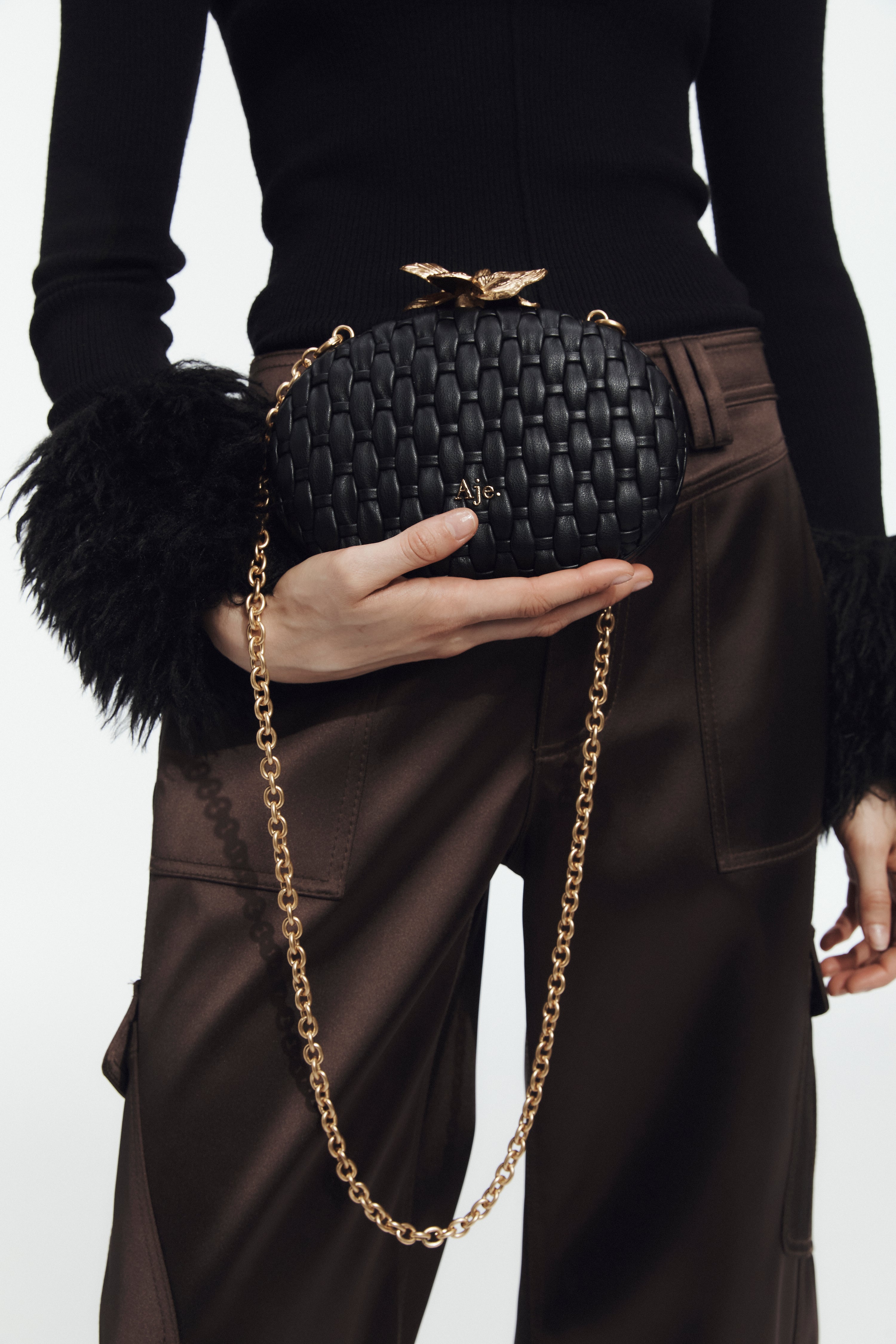 Retrofete Woven Clutch