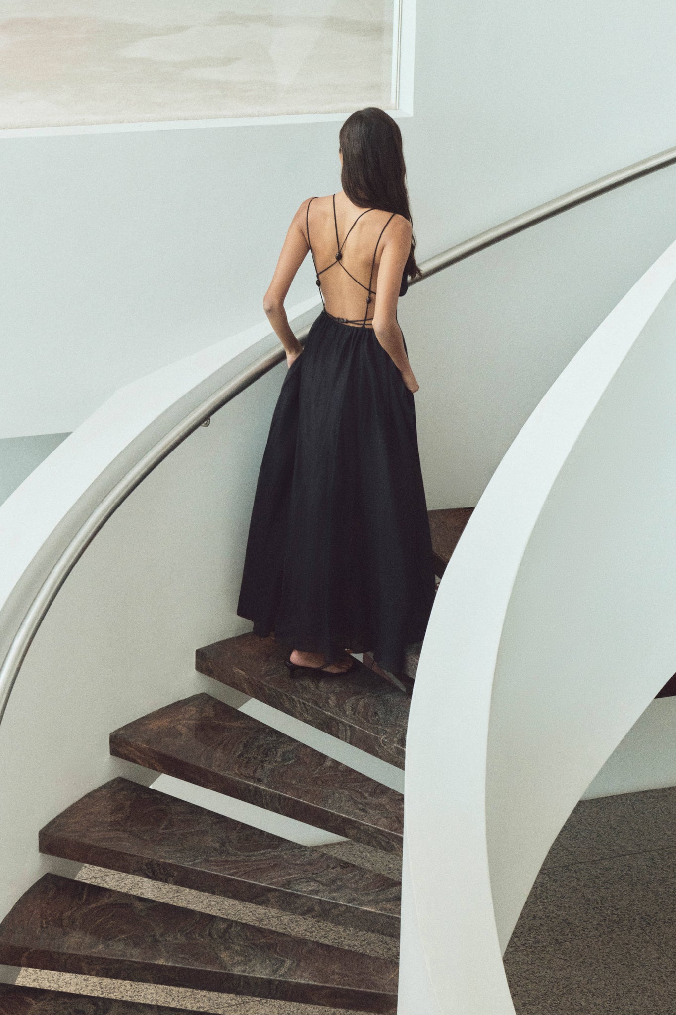 Estelle Strappy Maxi Dress