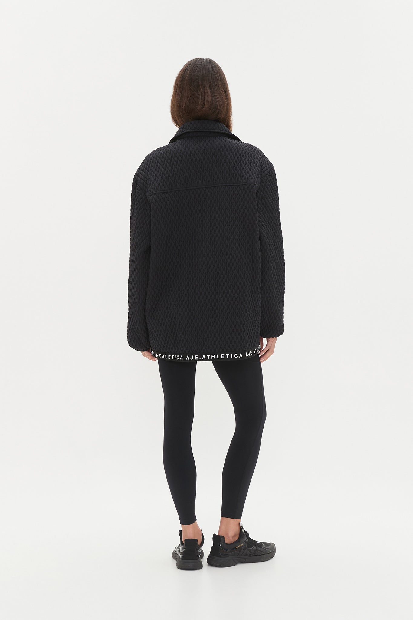 Quilted Logotape Shirt 406