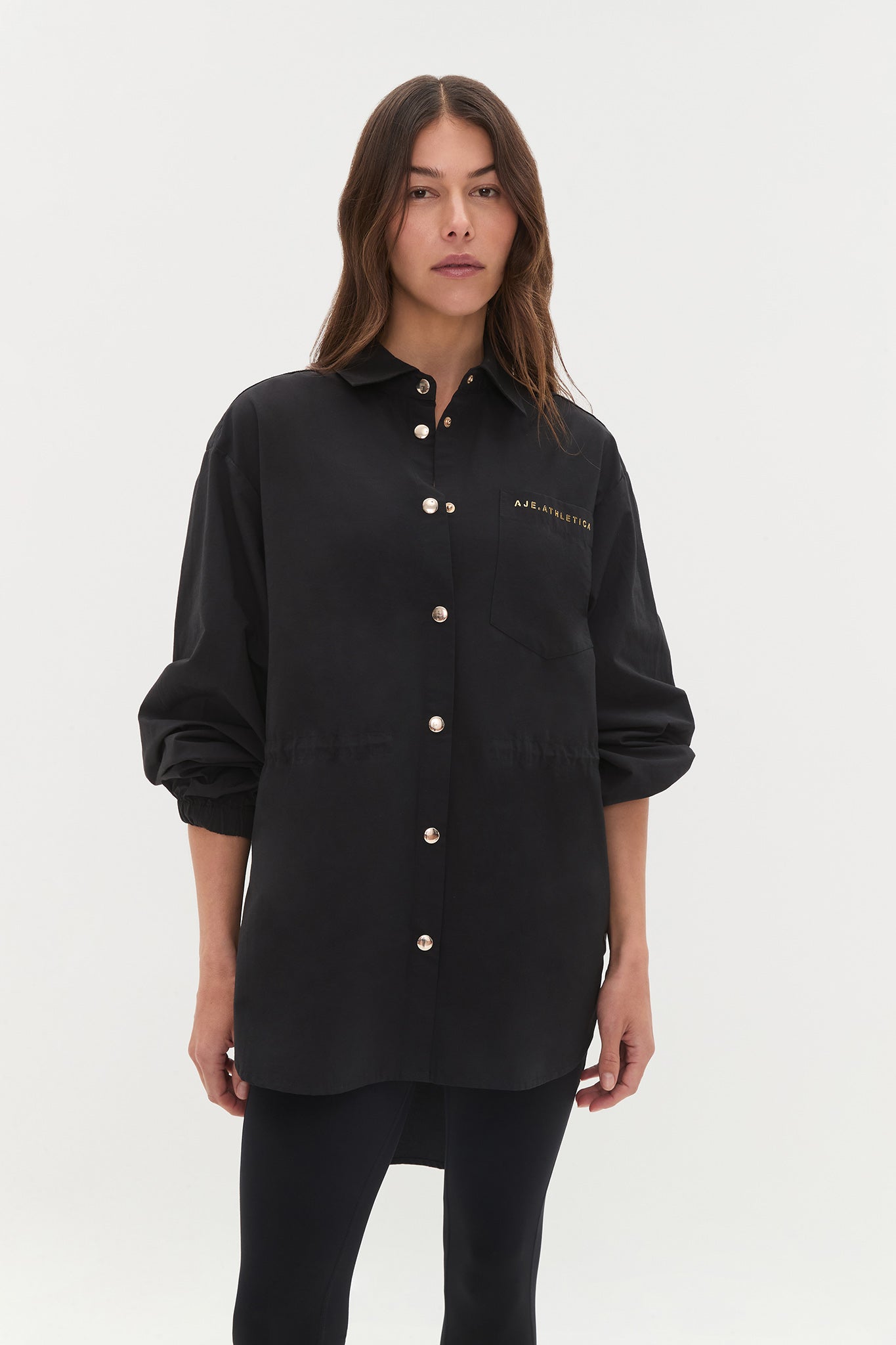 Oversized Storm Flap Shirt 445