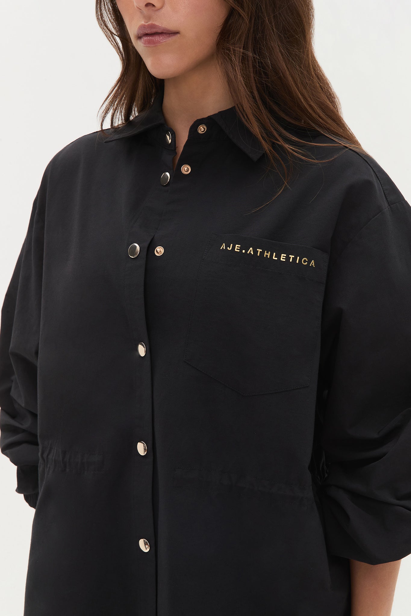 Oversized Storm Flap Shirt 445
