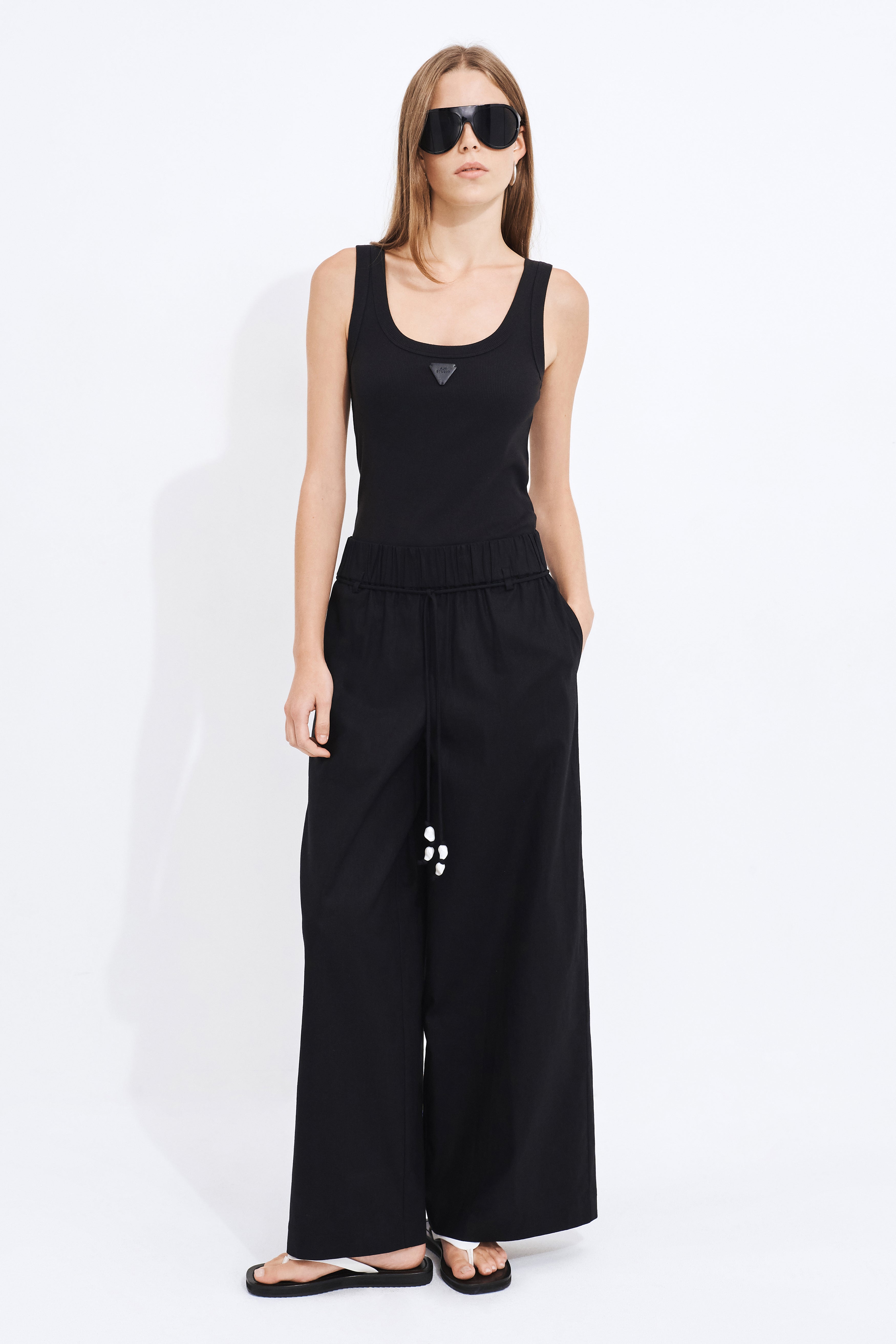 Dessie Belted Relaxed Pant