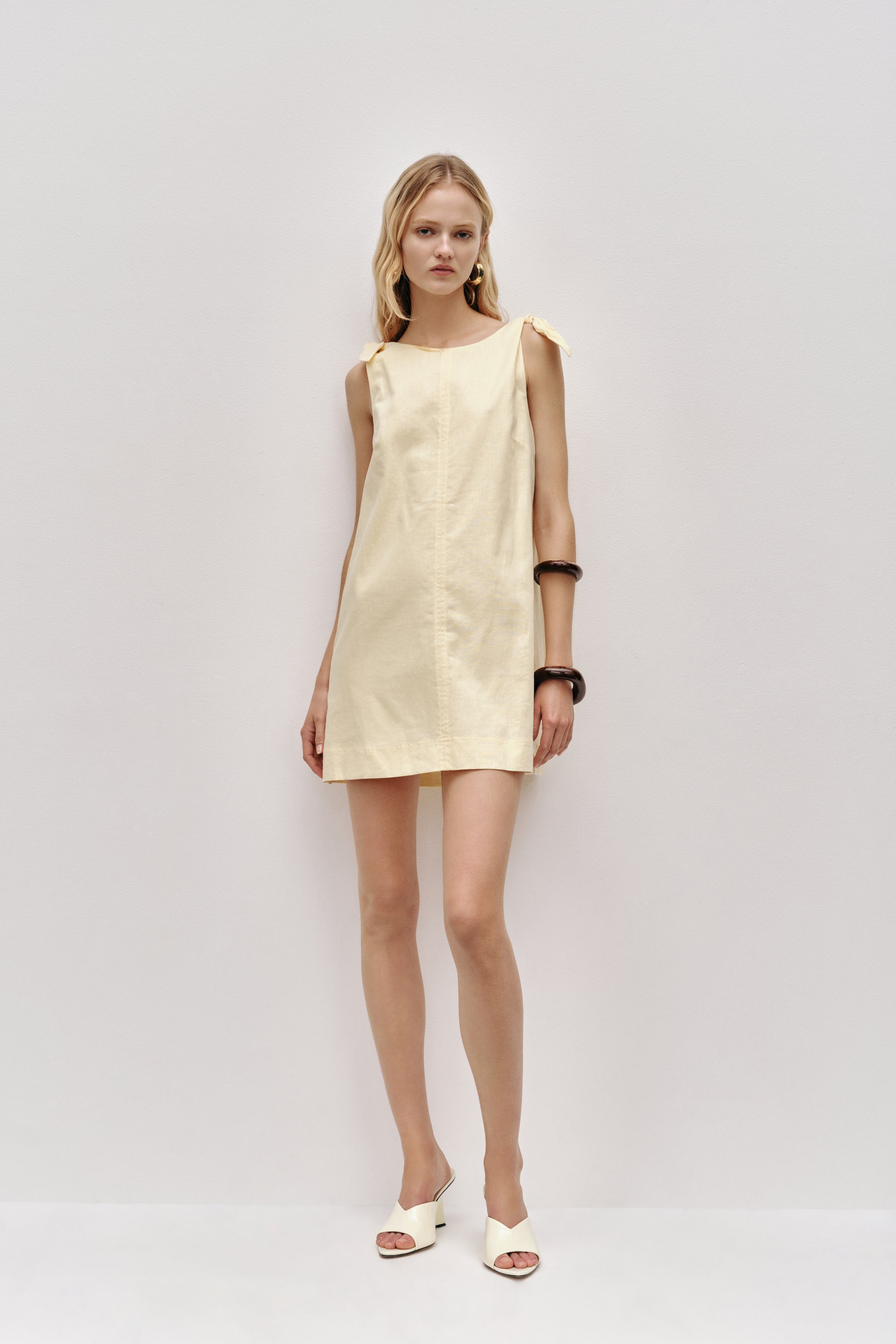 Dessie Tie Mini Dress | Butter