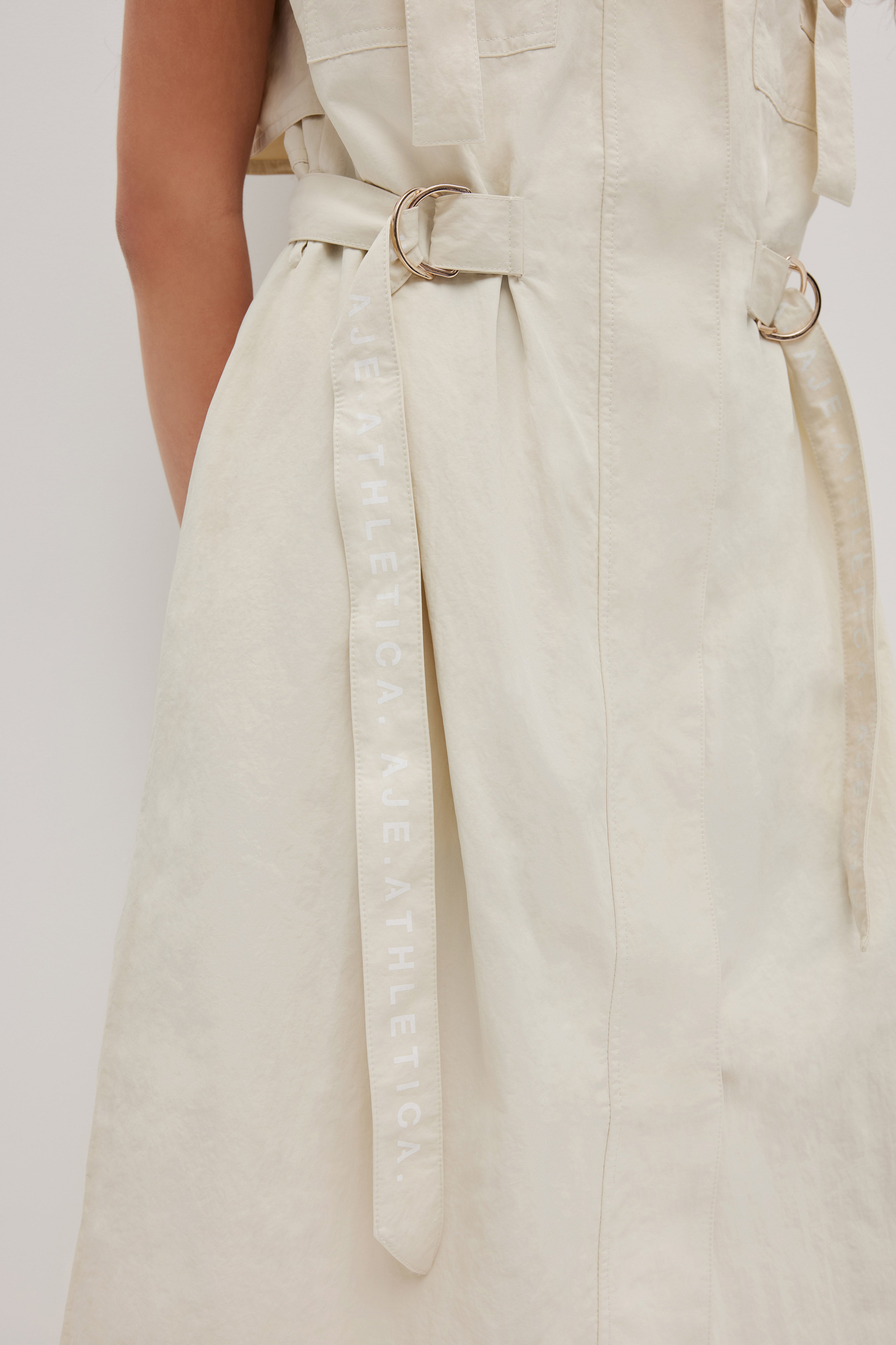 Sleeveless Utility Trench | Rice White | Aje Athletica – Aje ROW