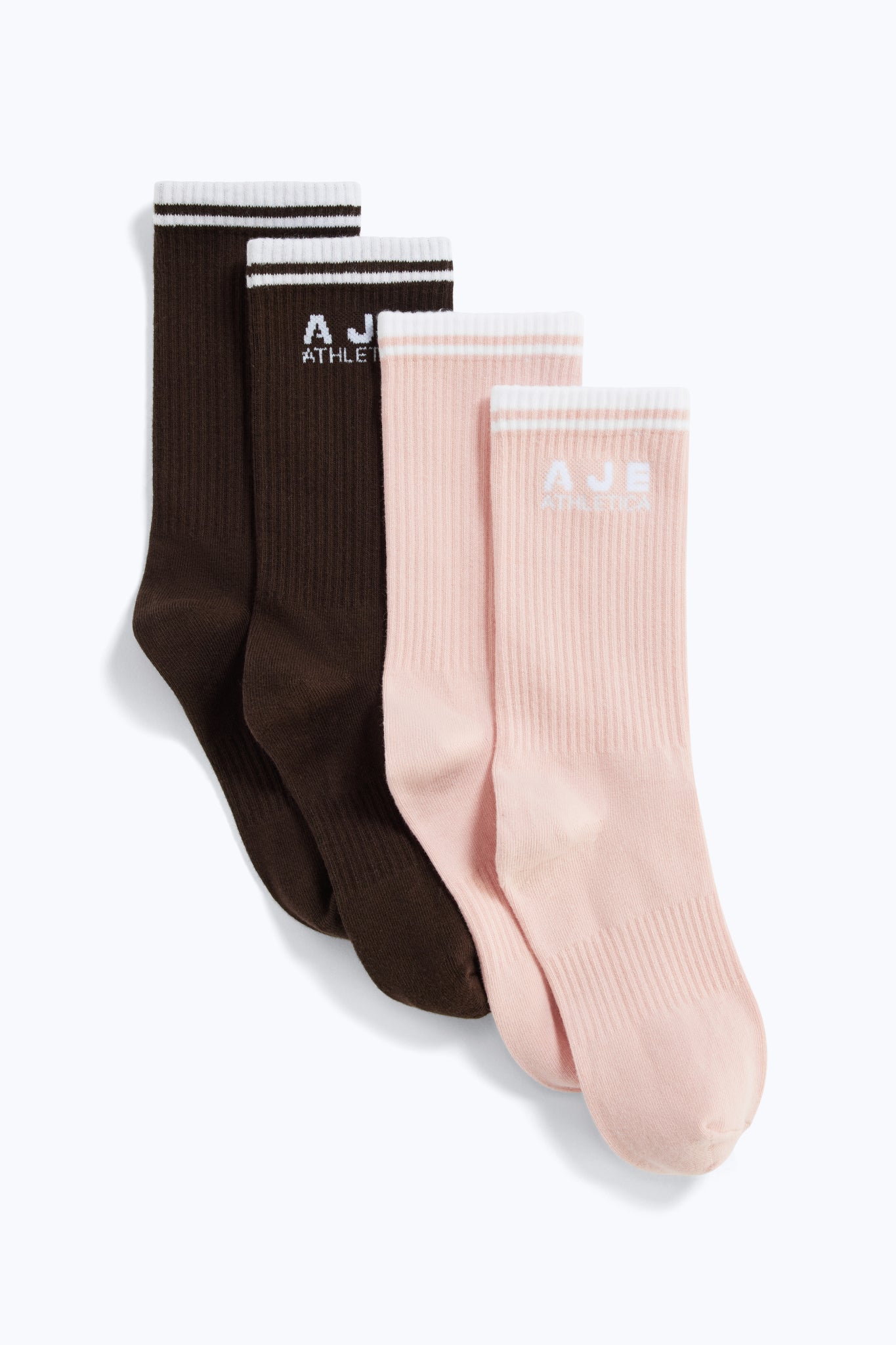2 Pack Full Length Socks 028