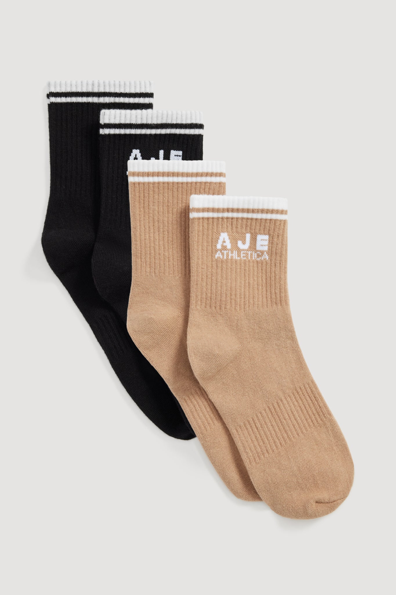 2 Pack Logo Crew Socks 028