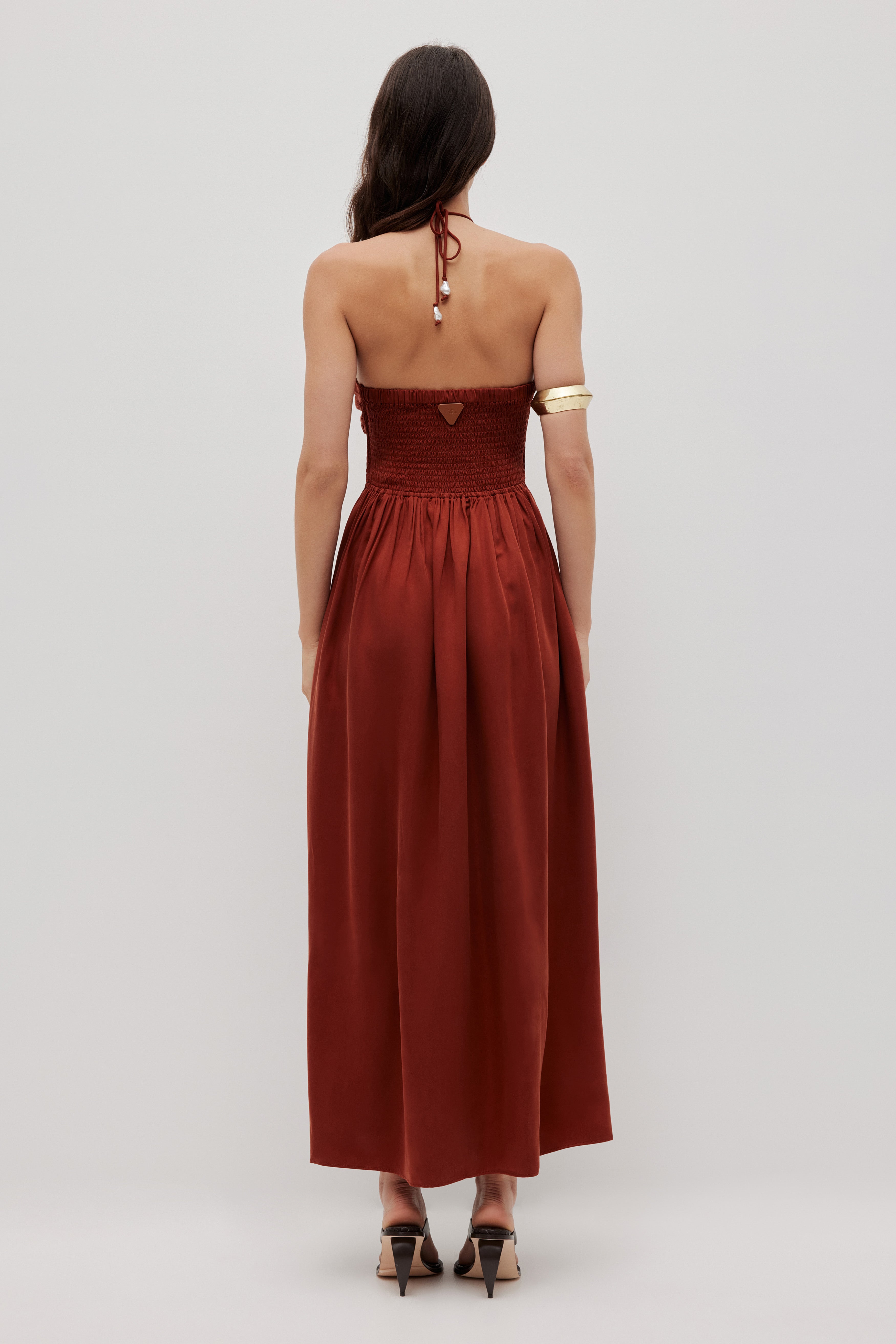 Emberlyn Halter Maxi Dress