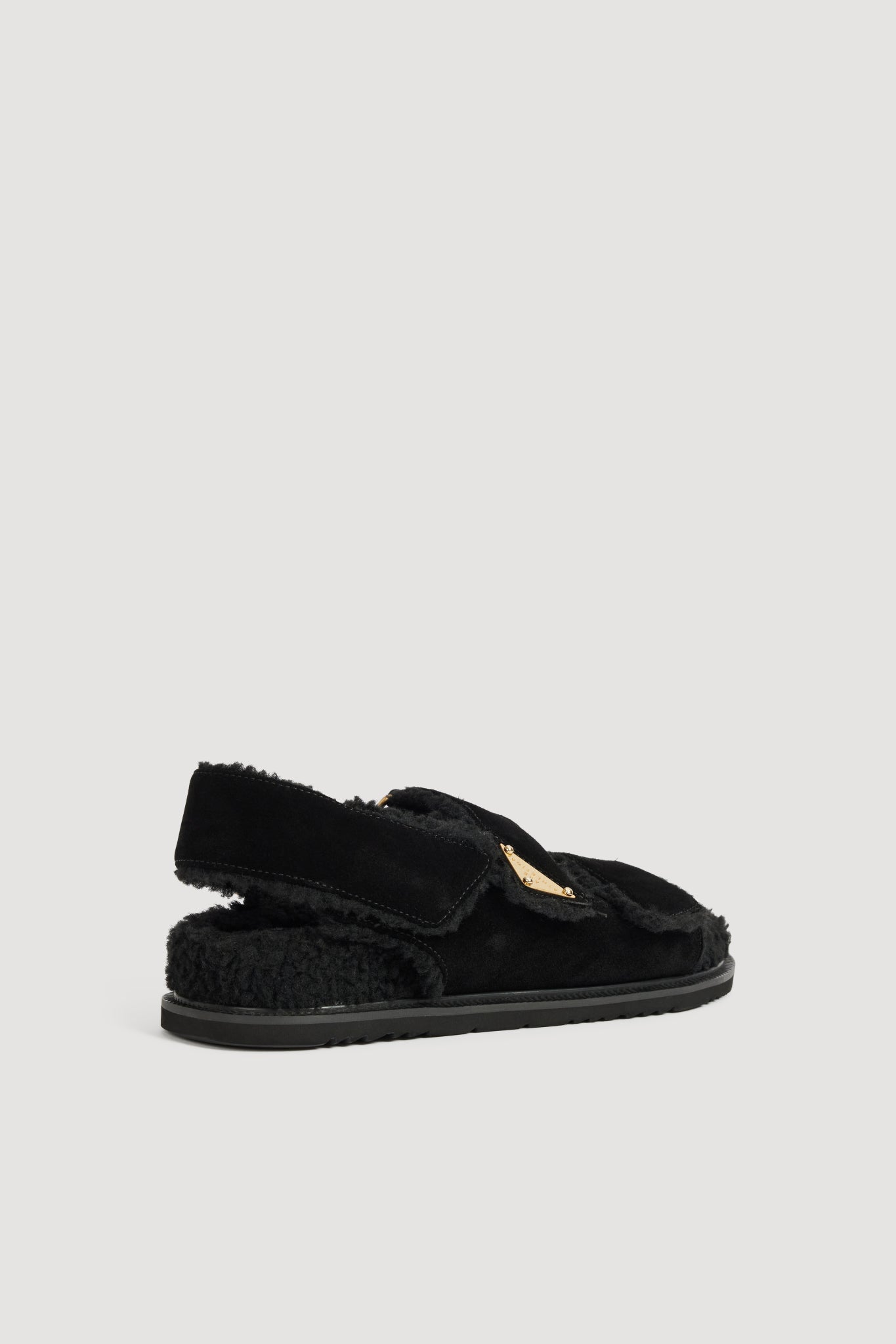 Fluffy Strap Sandal