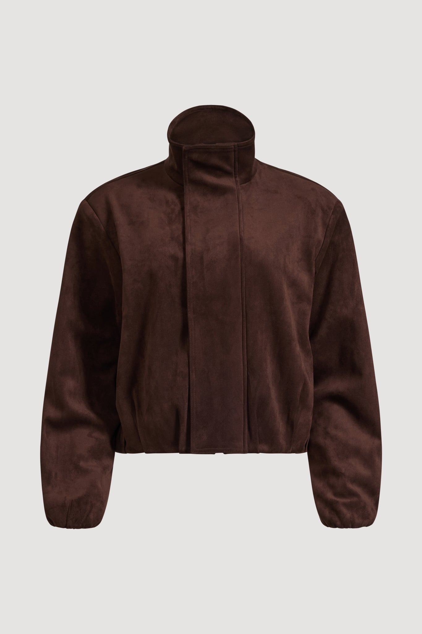 Philo Vegan Suede Jacket | Chocolate | Aje Studio – Aje International