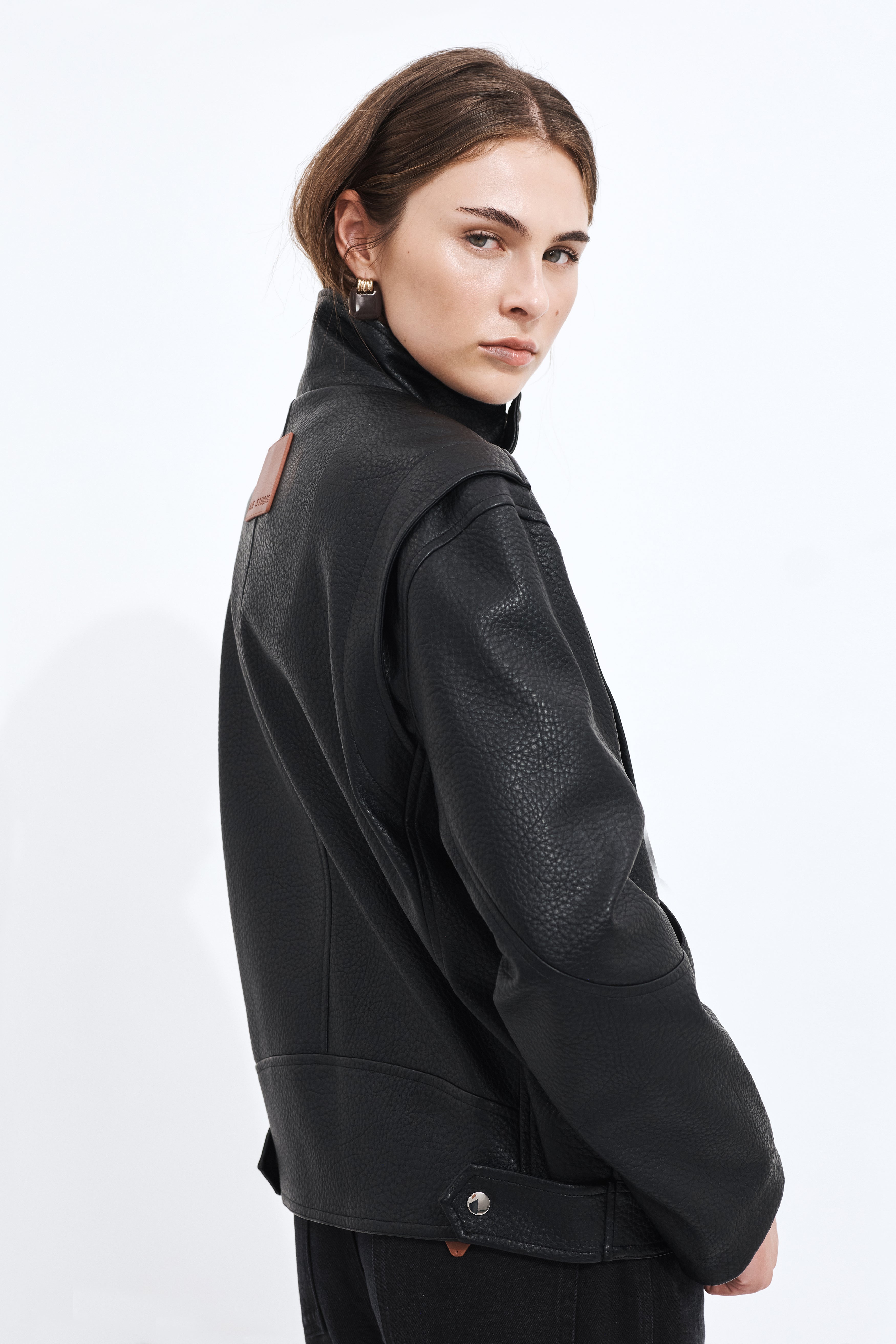 Madison Bomber Jacket | Black | Aje Studio – Aje International