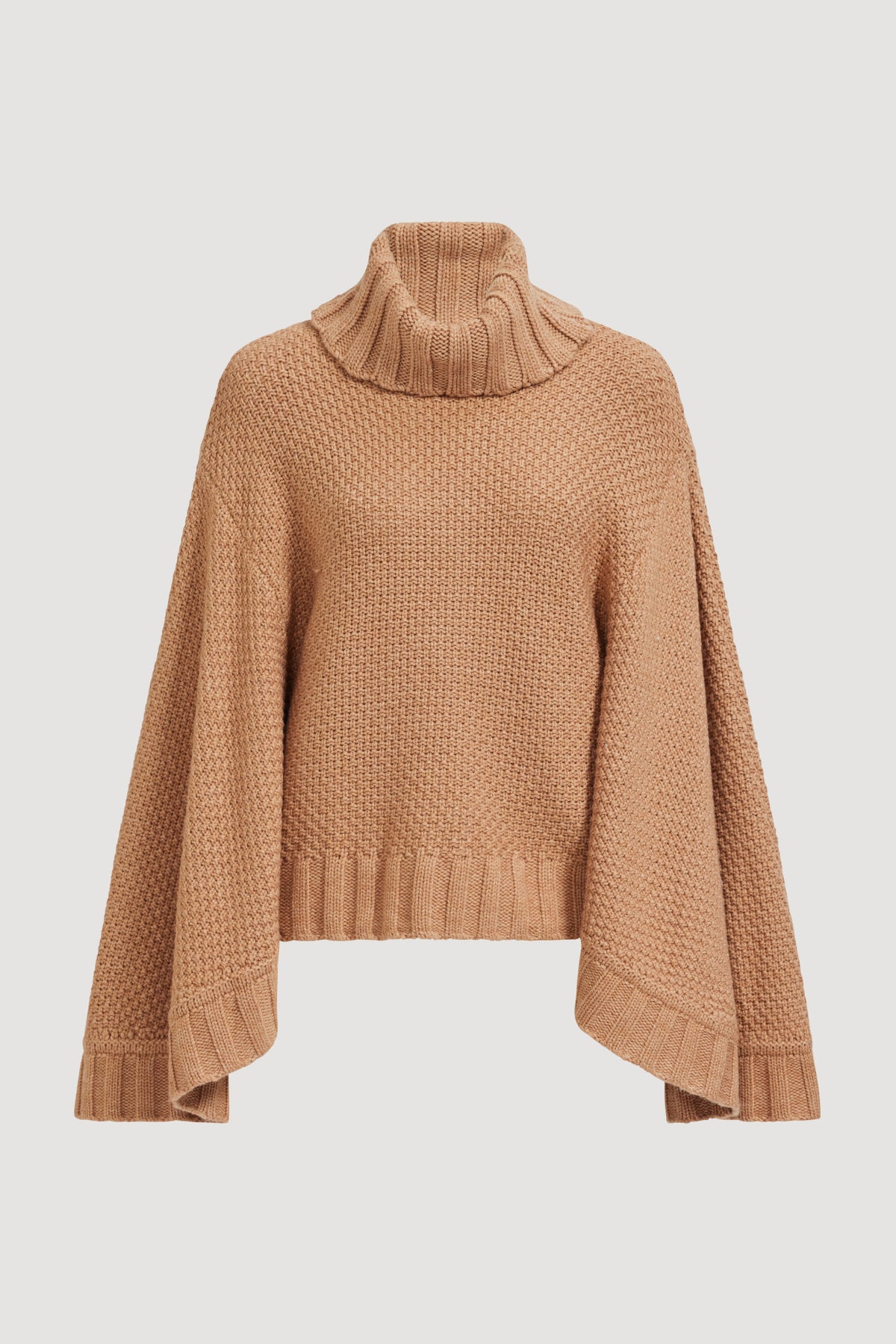 Mirila Cape Knit Top | Camel | Aje – Aje International