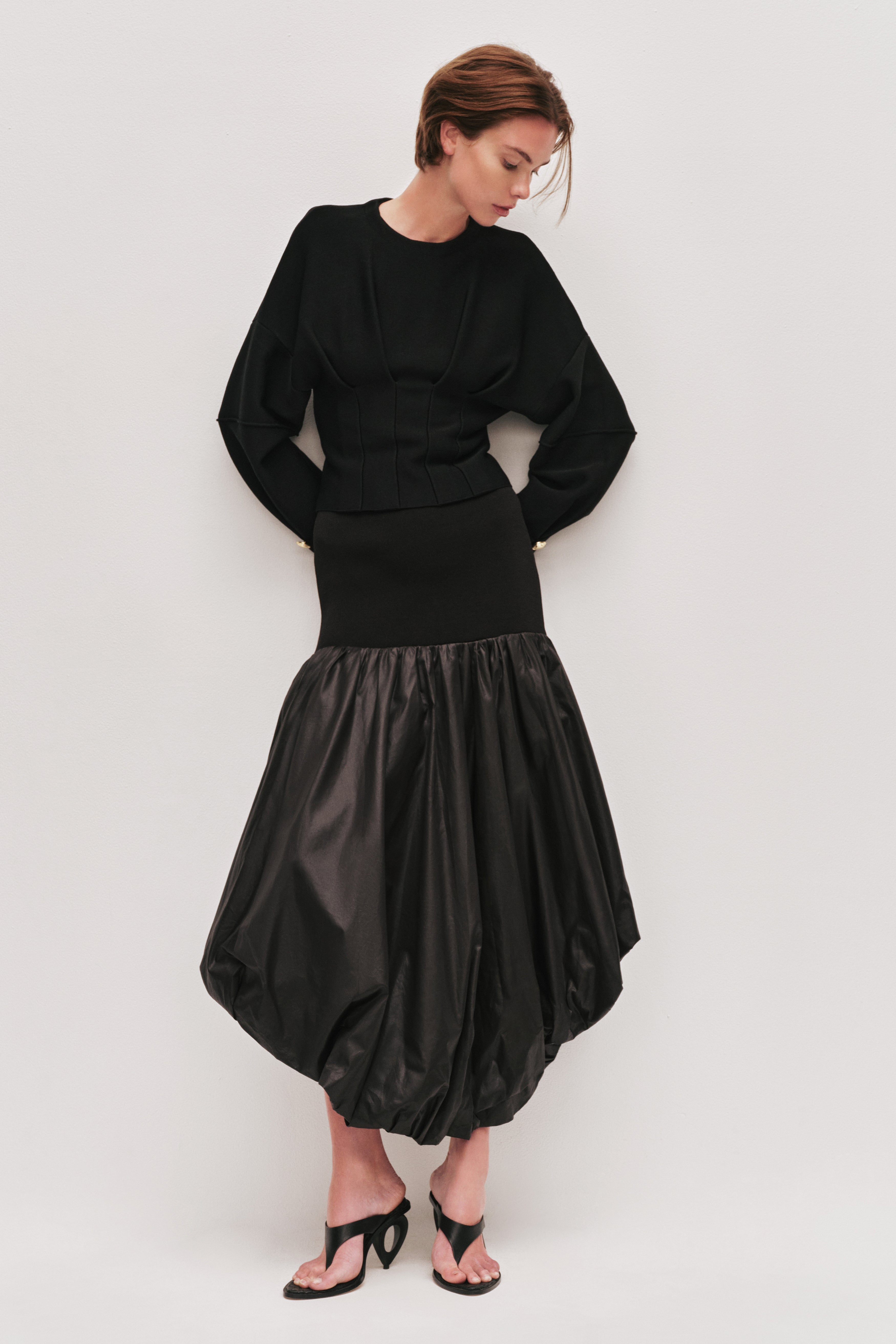Saige Corset Knit Jumper
