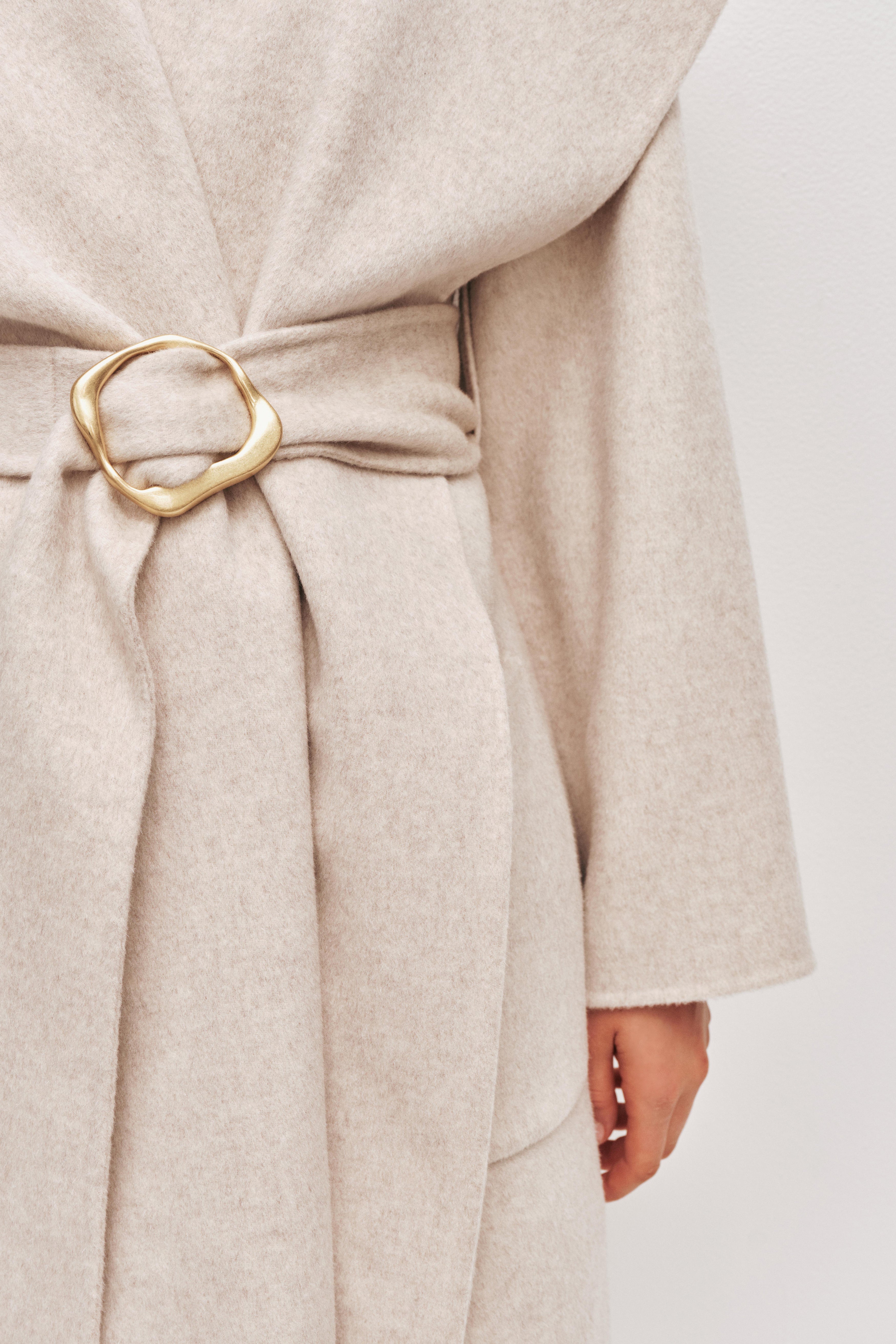 Eclipse Wool Coat | Cream | Aje – Aje International