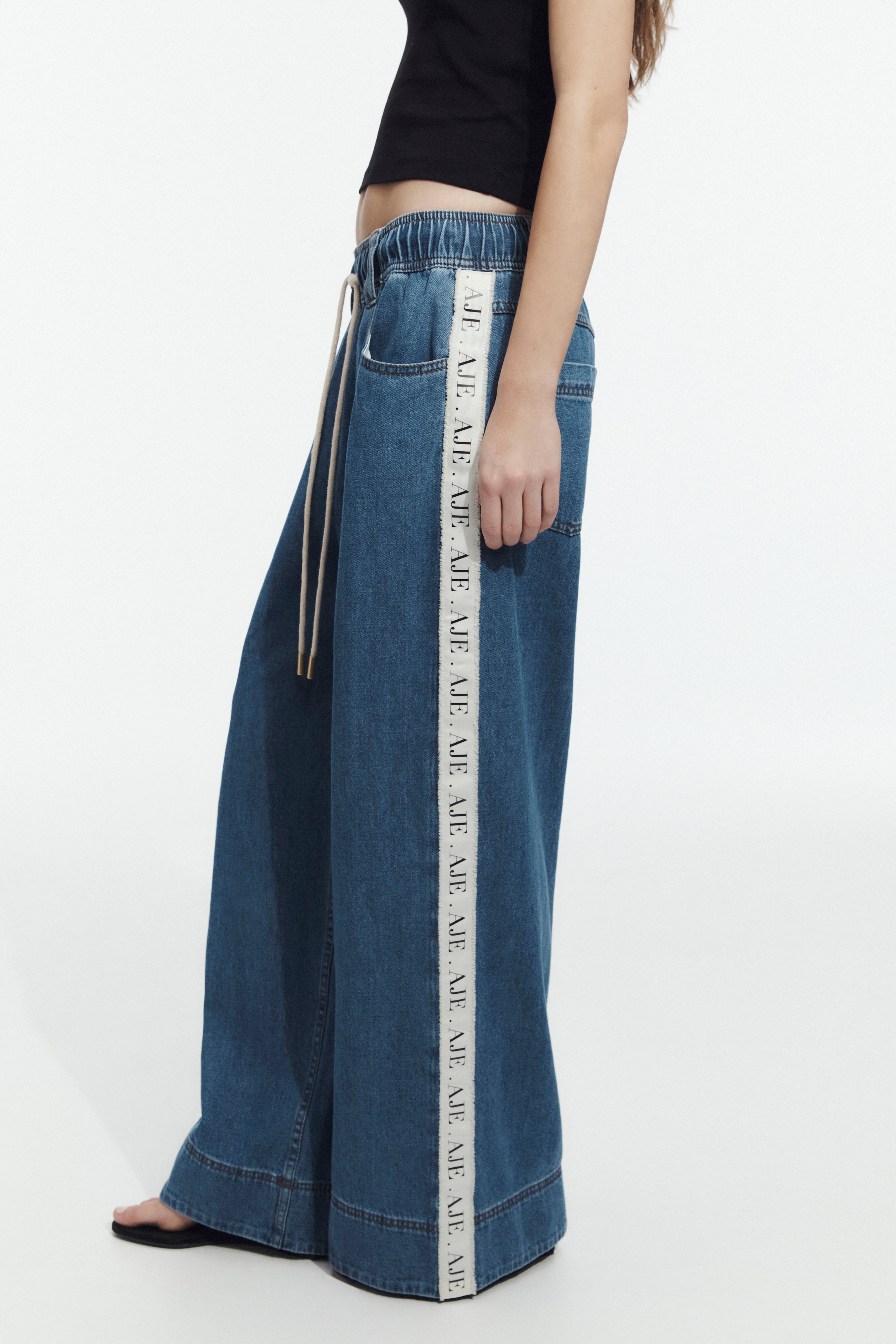 Caserta Logo Denim Jean