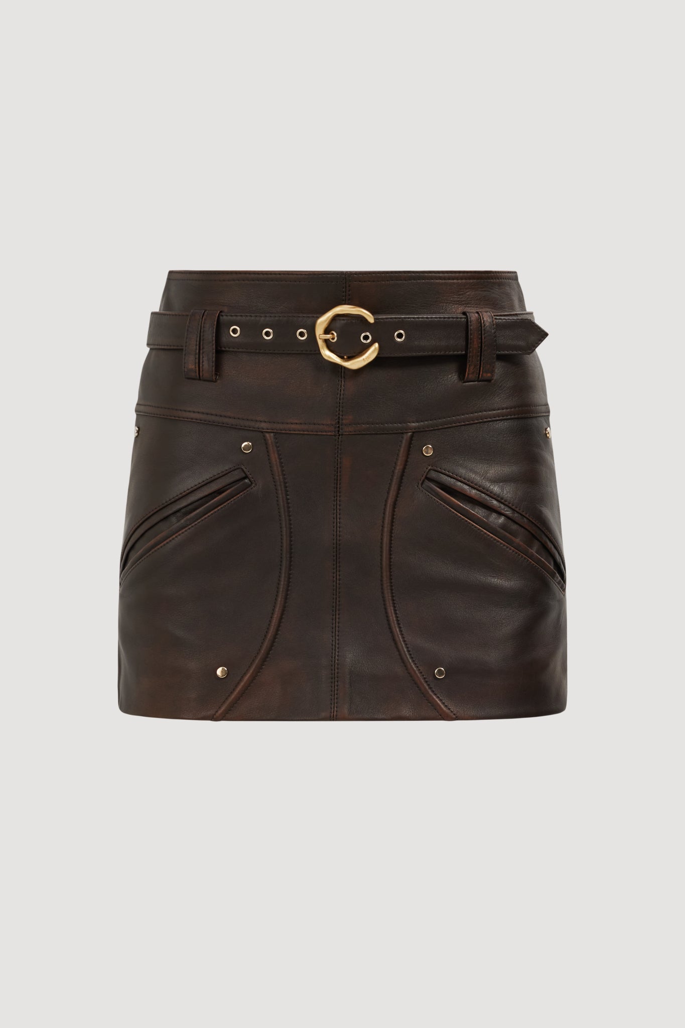 THE TOE Rosenthaler Skirt brown Sサイズ Rosenthaler Skirt – THE TOÉ