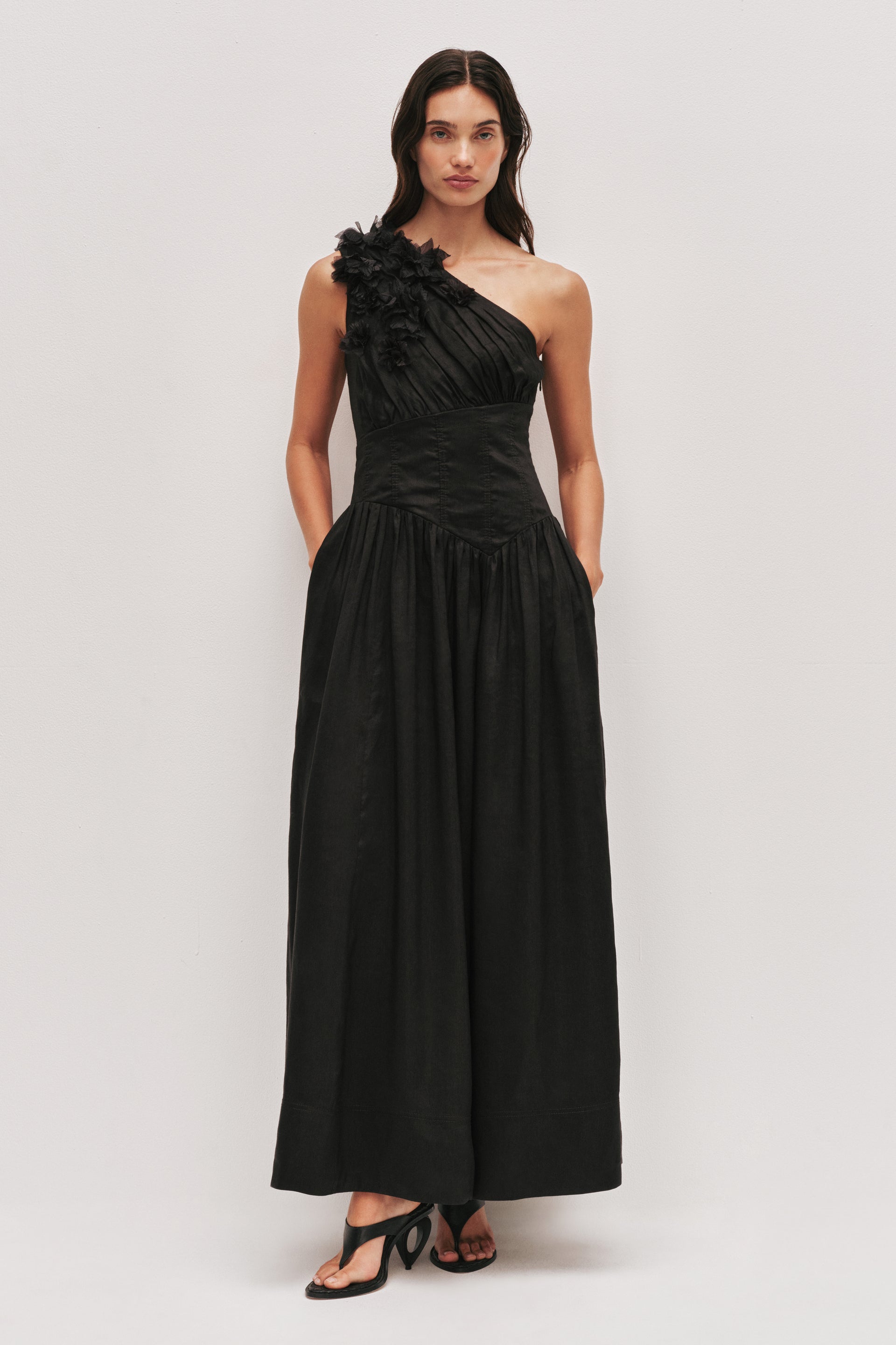 aje maxi dresses Demi Dress Size:Euro 40 / US 10 Dolce & Gabbana Robe Side seam pockets product_icon:Global Shipping|https://cdn.shopify.com/s/files/1/0082/0494/3456/files/RF-ICON-Global-Delivery.png?v=1694087079
