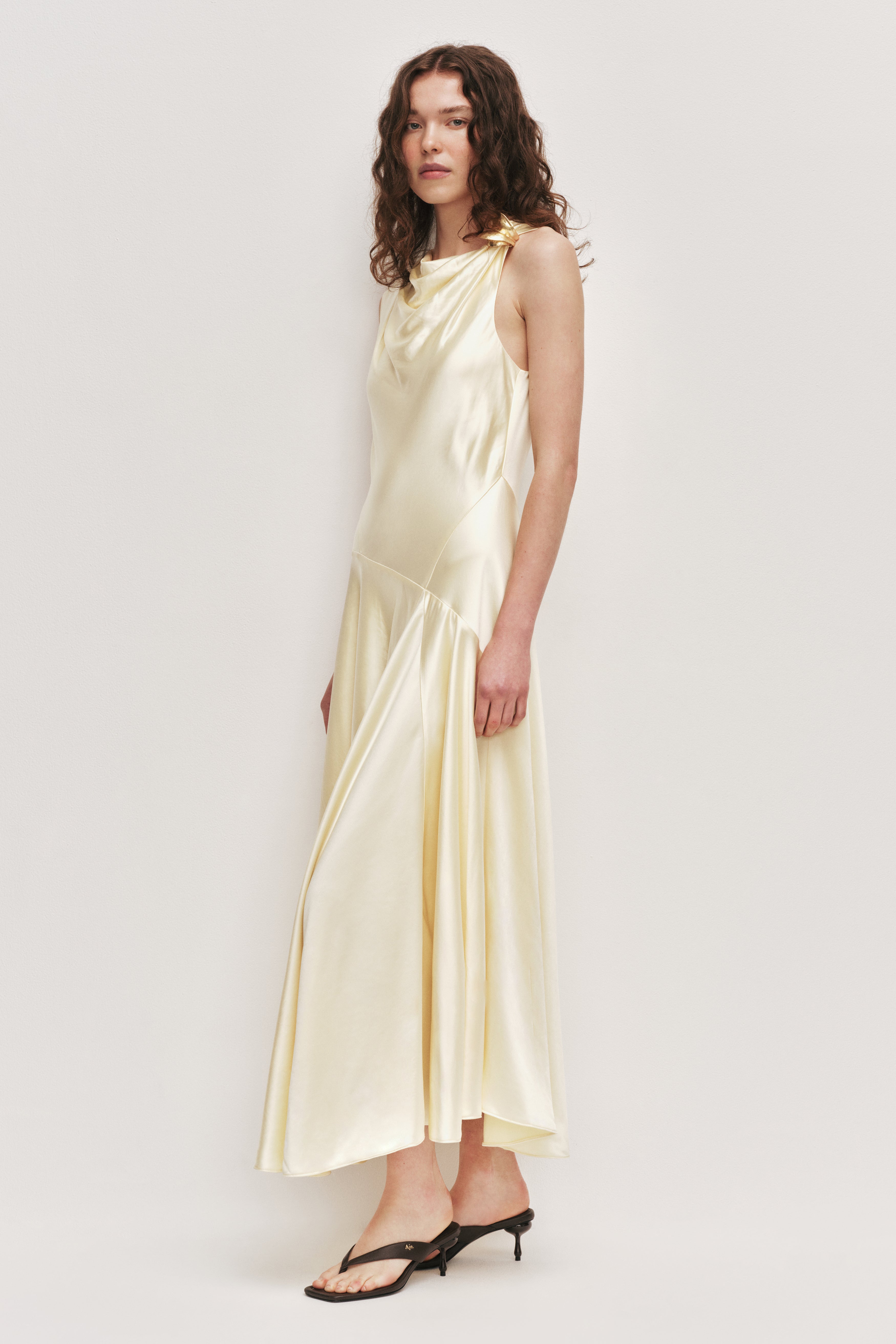 aje siren drawstring midi dress Siren Midi Dress | Butter
