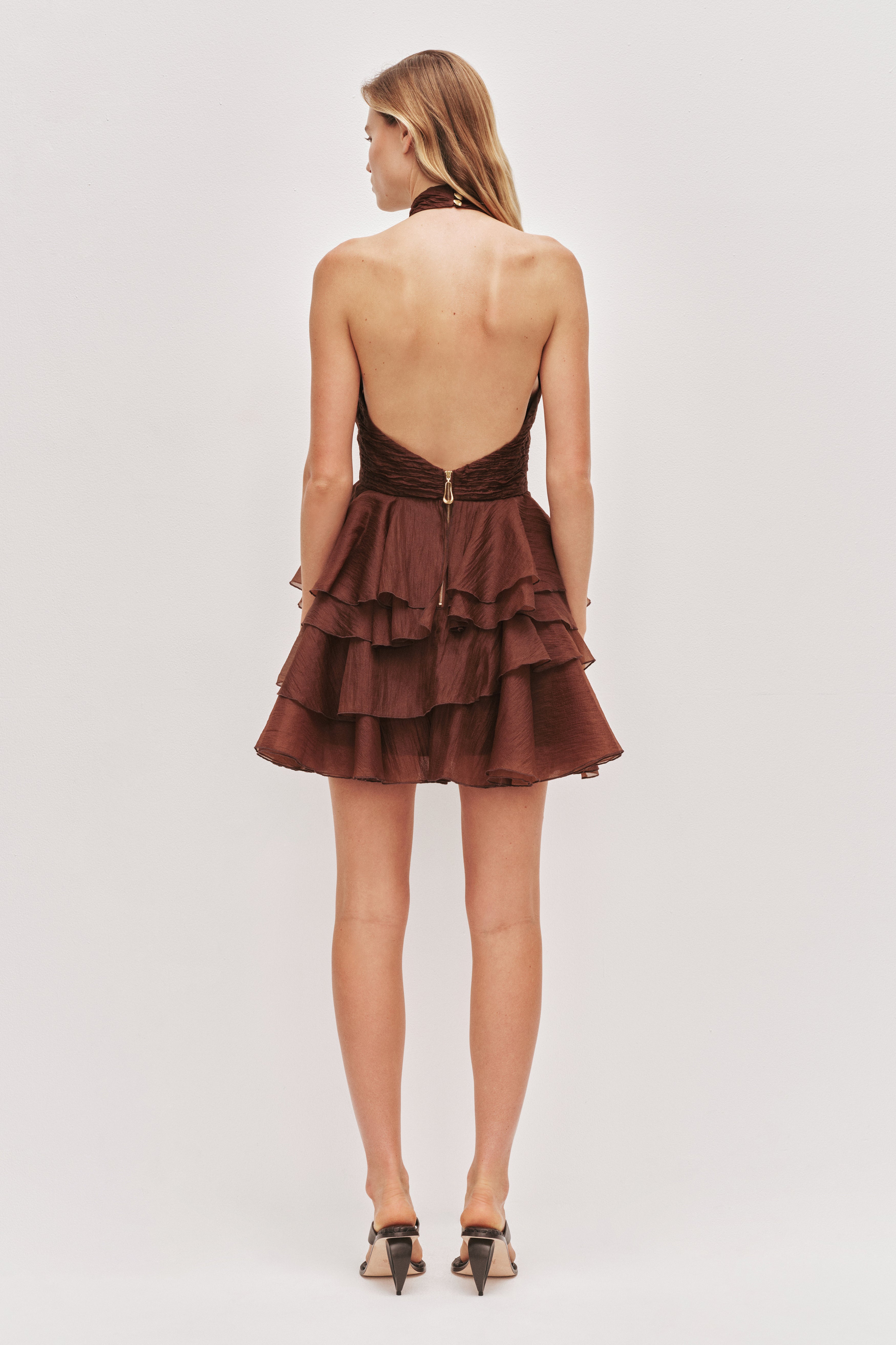 andersson mini dress chocolate Fayette Mini Dress | Dark Chocolate