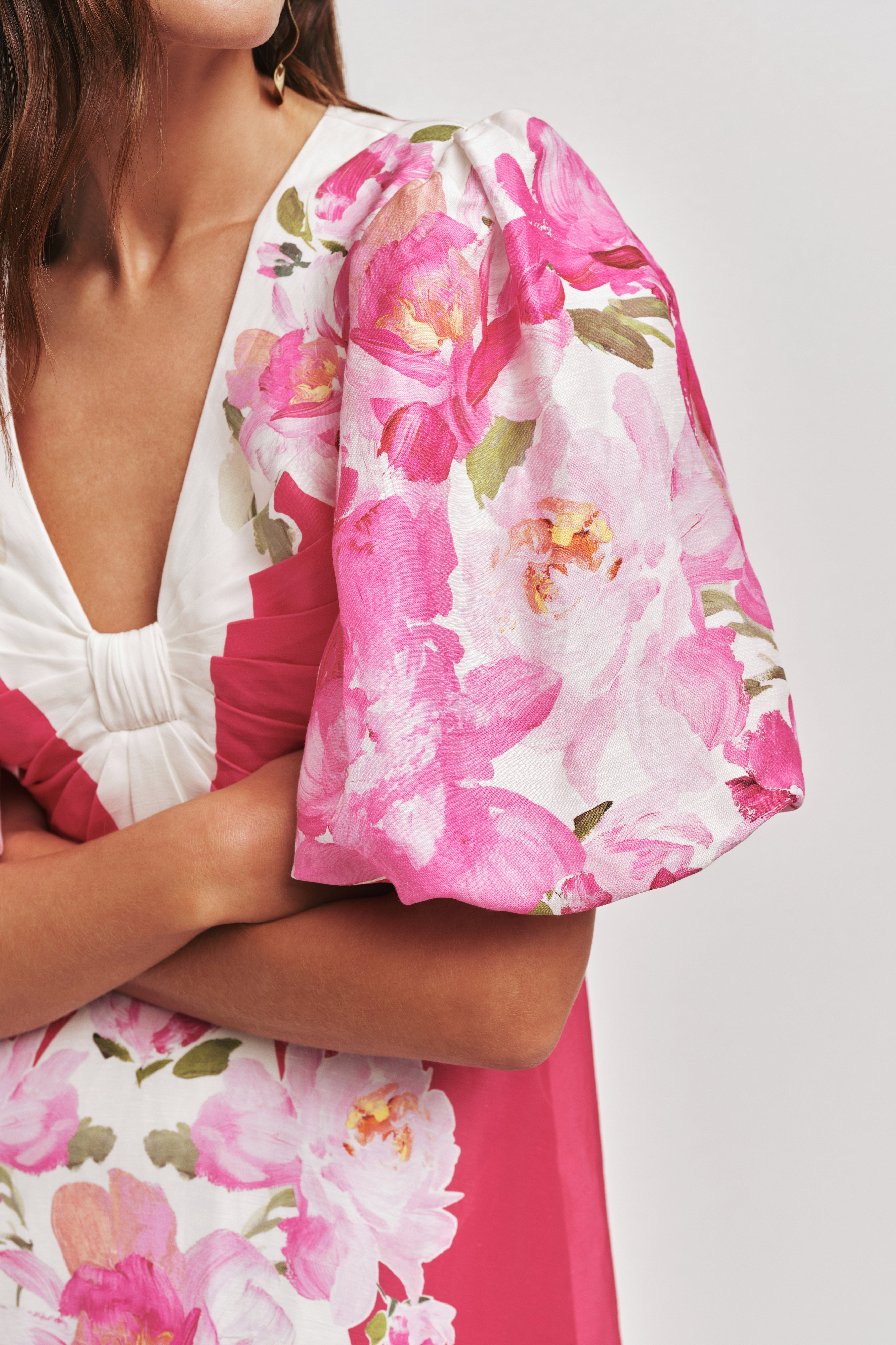 aje overflow knotted midi dress AJE - Overflow Knotted Mini