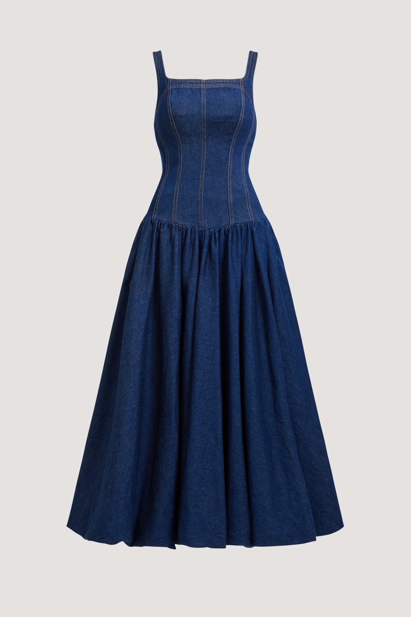aje clay denim midi dress AJE As New! Gorgeous AJE Clay Denim Midi Dress - size 6